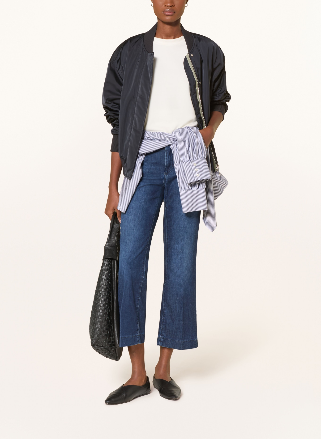 BRAX Bootcut Jeans MARY: 13 USED DARK BLUE