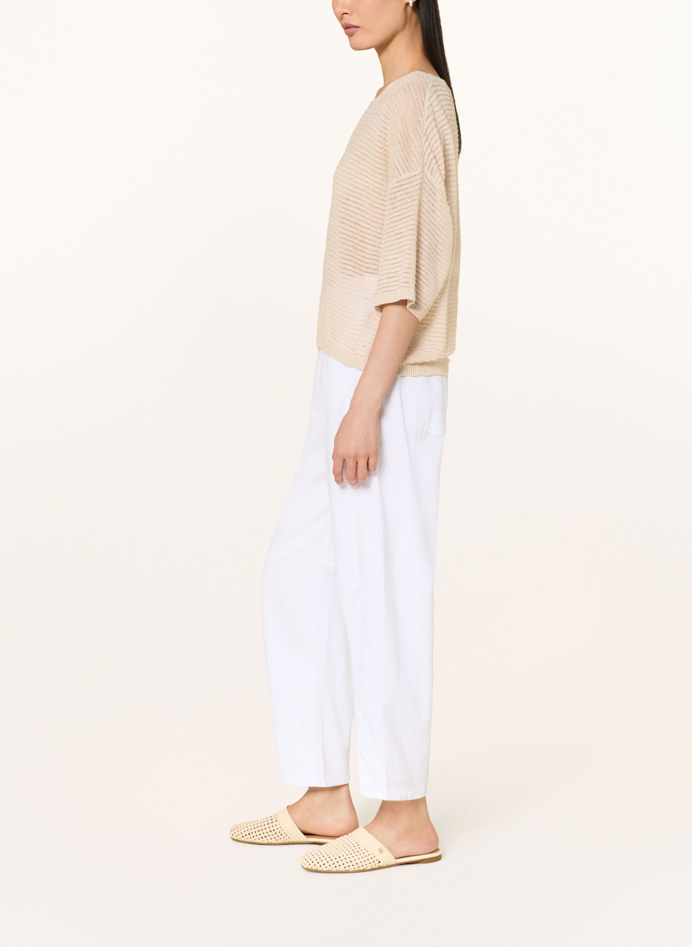 BRAX Barrel Jeans MEGAN: 99 WHITE