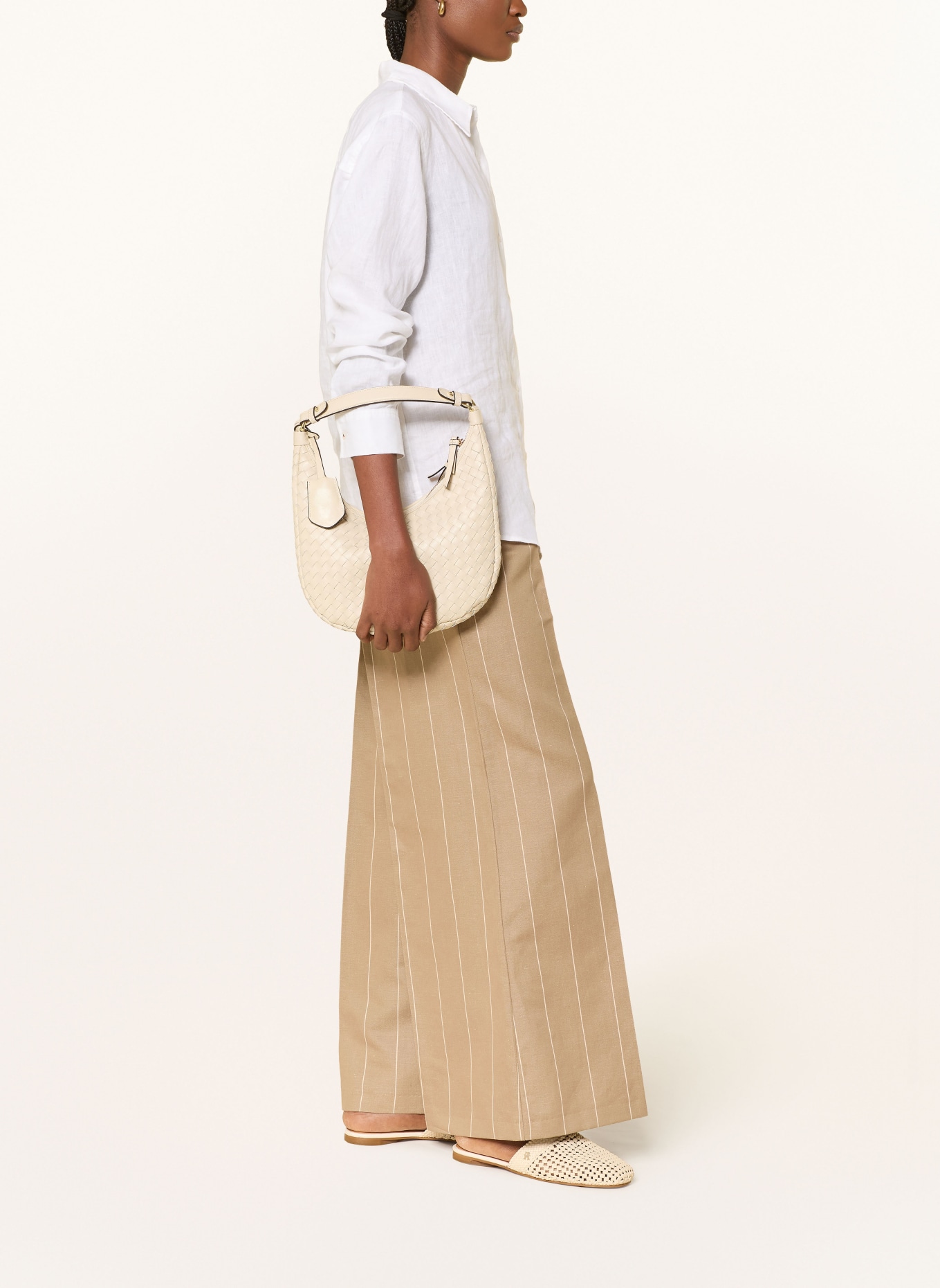 BRAX Marlenehose MARLENE: BEIGE / CREME