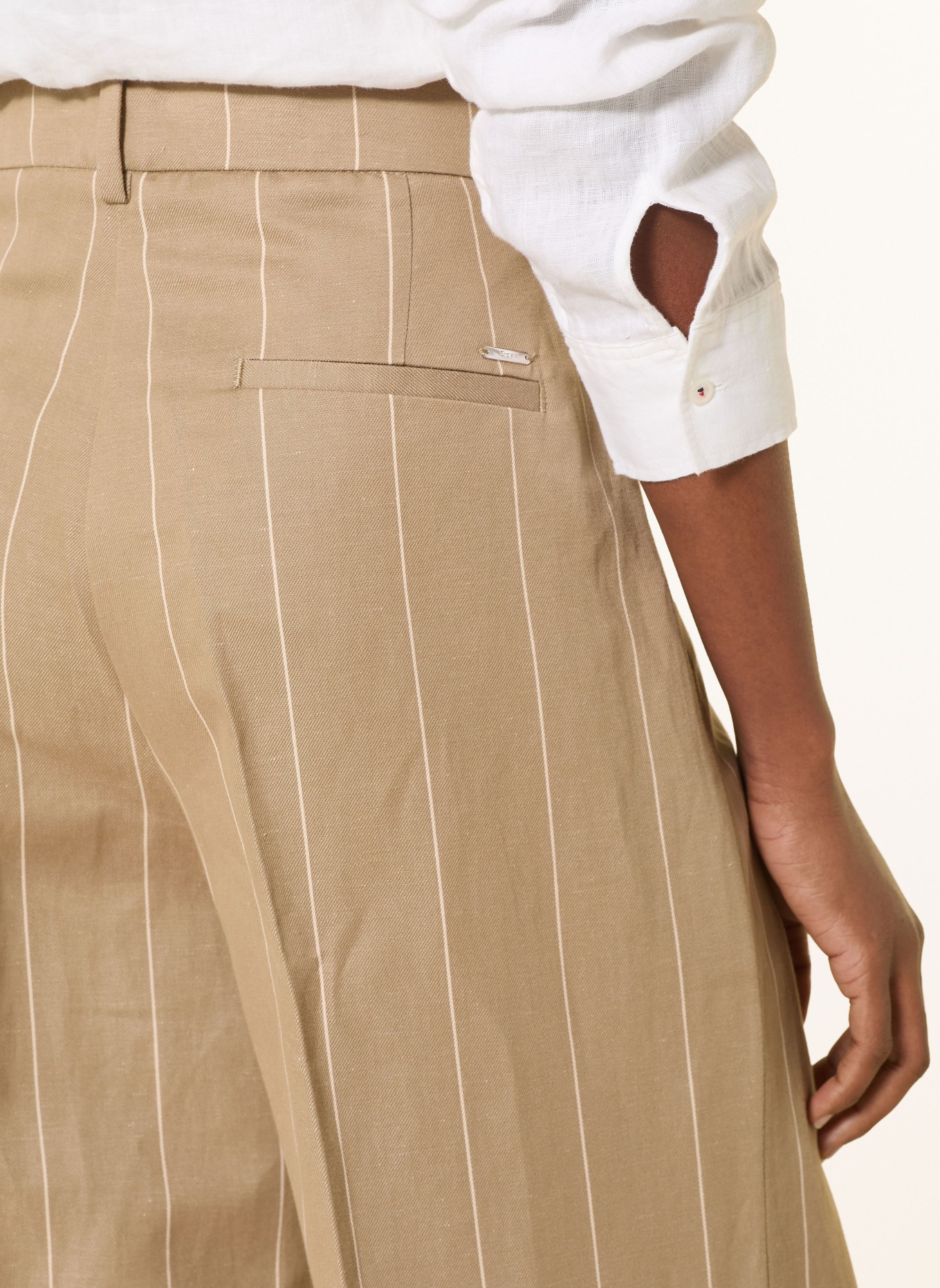 BRAX Marlenehose MARLENE: BEIGE / CREME