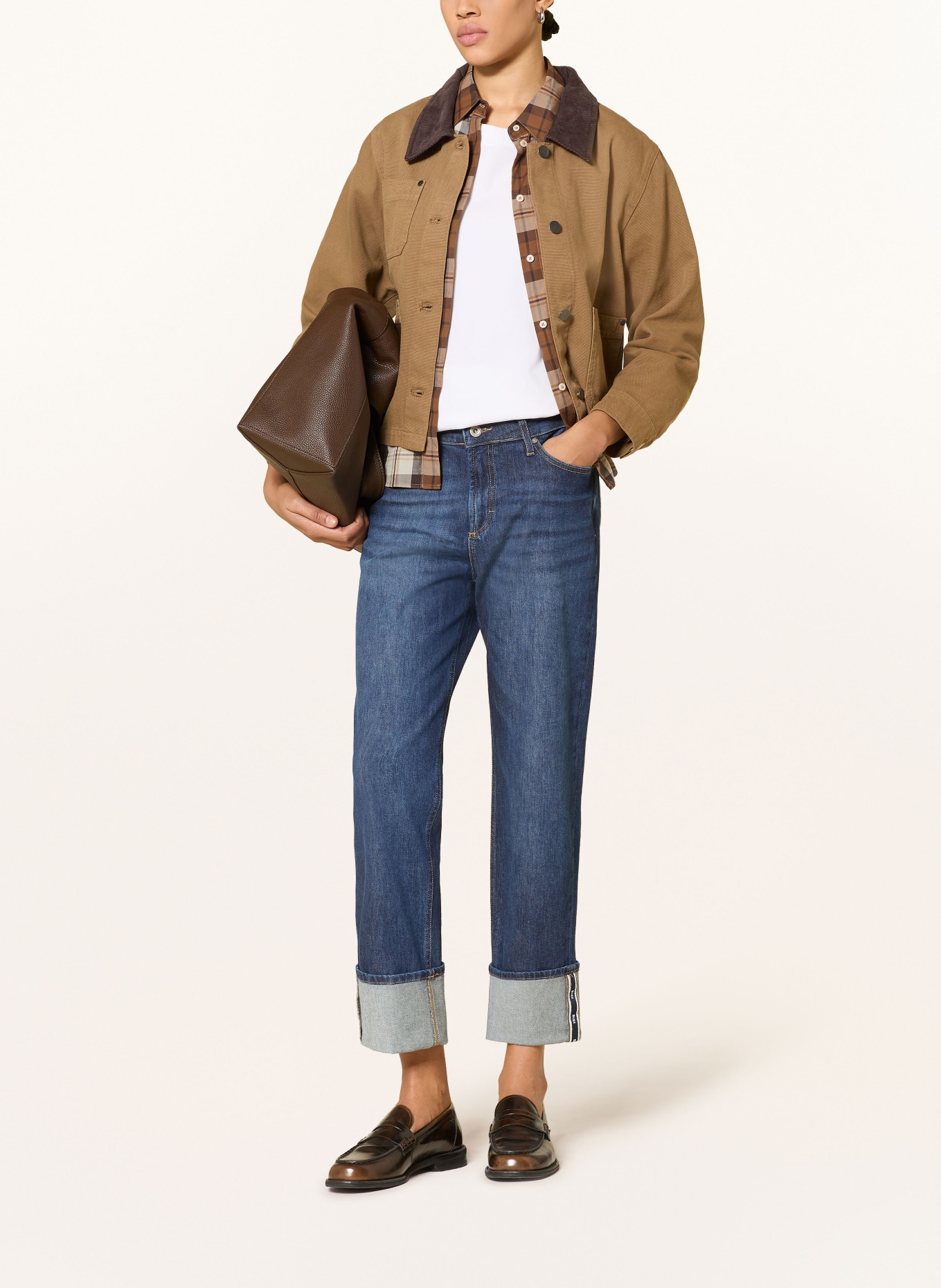 BRAX Straight Jeans MADISON S: 26 USED STONE BLUE