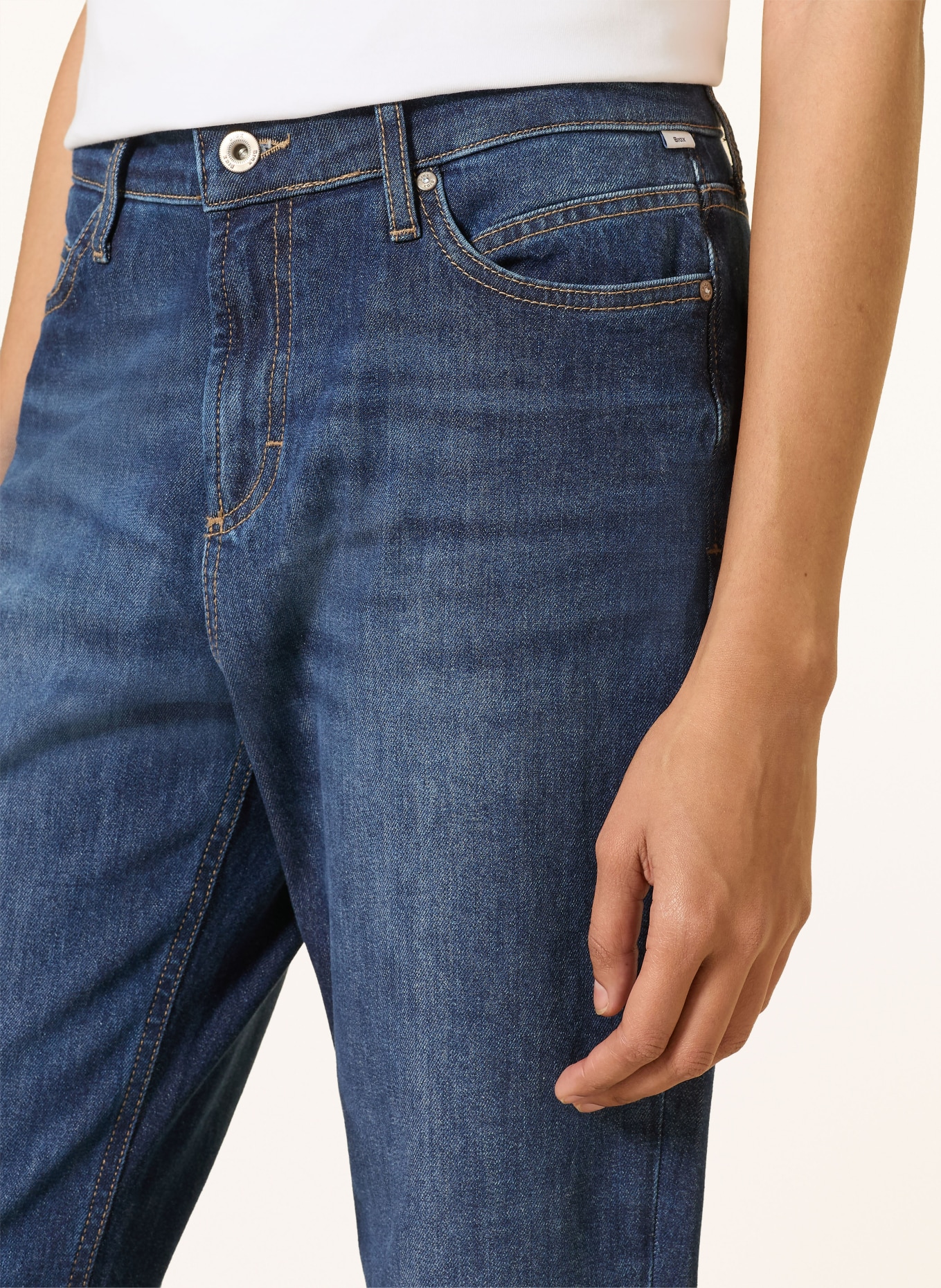 BRAX Straight Jeans MADISON S: 26 USED STONE BLUE