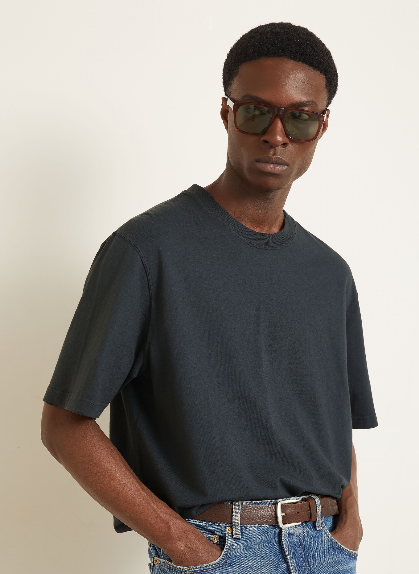 GOLDEN GOOSE T-shirt: BLACK