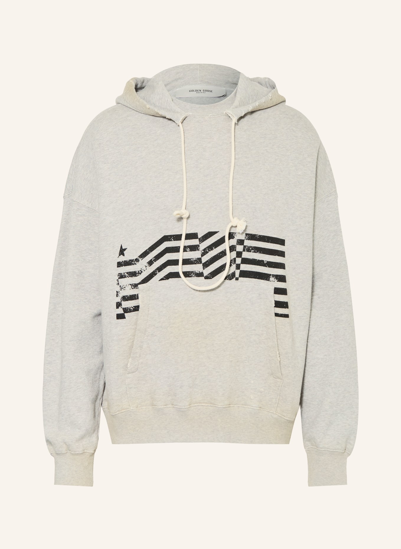 GOLDEN GOOSE Hoodie JOURNEY: GRIJS