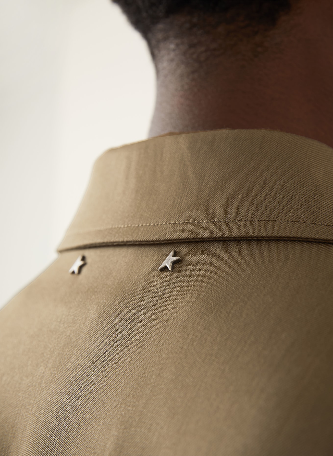 GOLDEN GOOSE Overjacket JOURNEY: OLIV