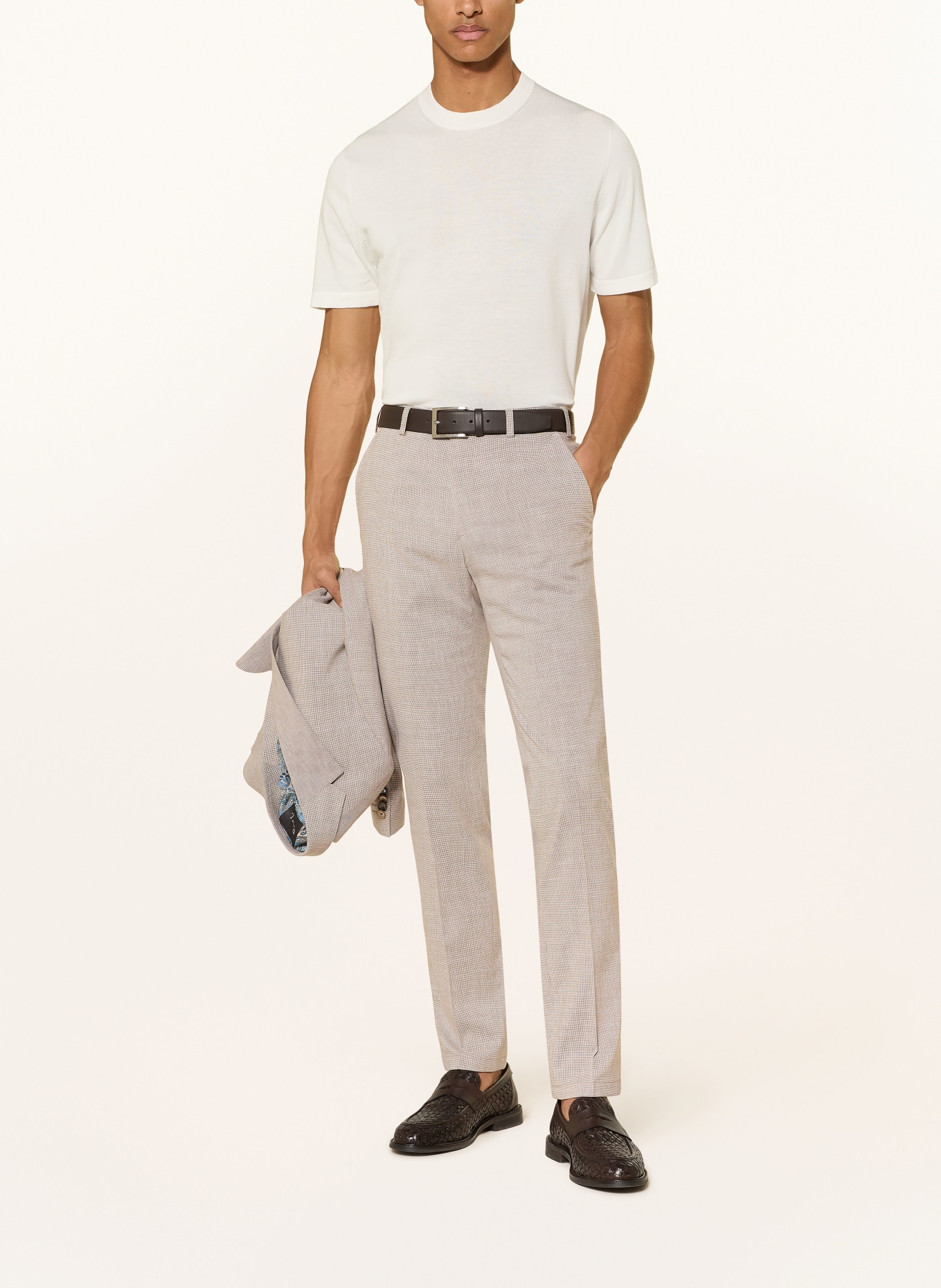 DIGEL Anzughose SERGIO Modern Fit: 72 BEIGE