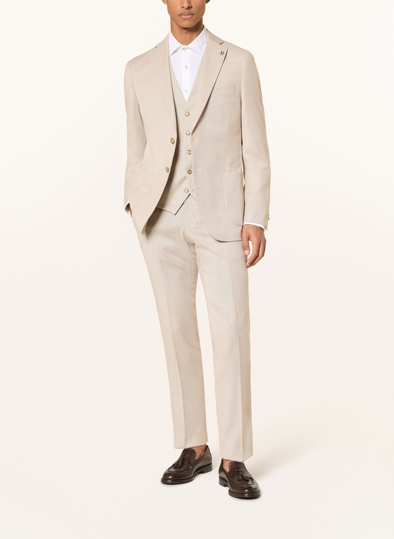 DIGEL Anzughose SERGIO Modern Fit: 74 BEIGE