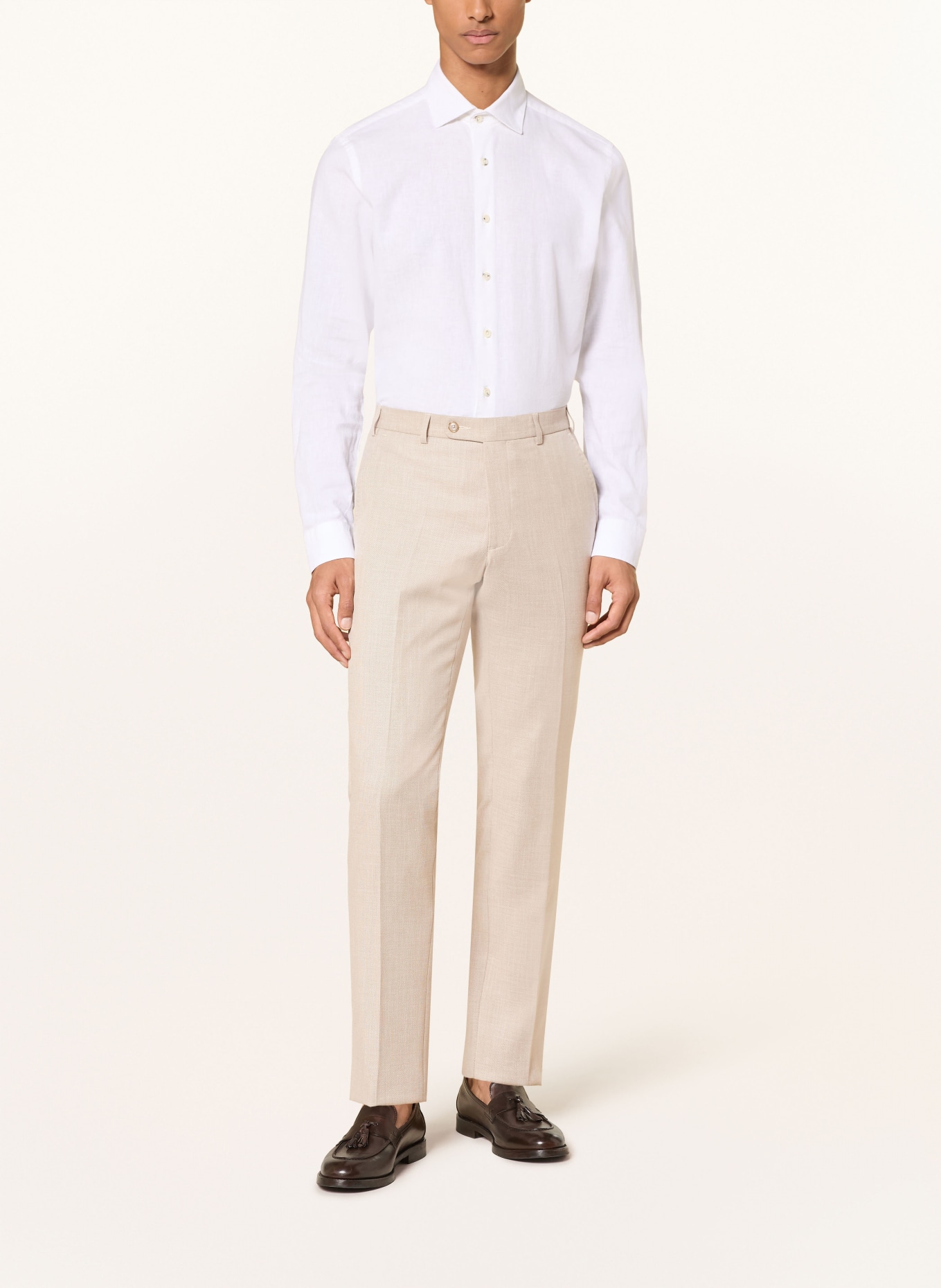 DIGEL Anzughose SERGIO Modern Fit: 74 BEIGE