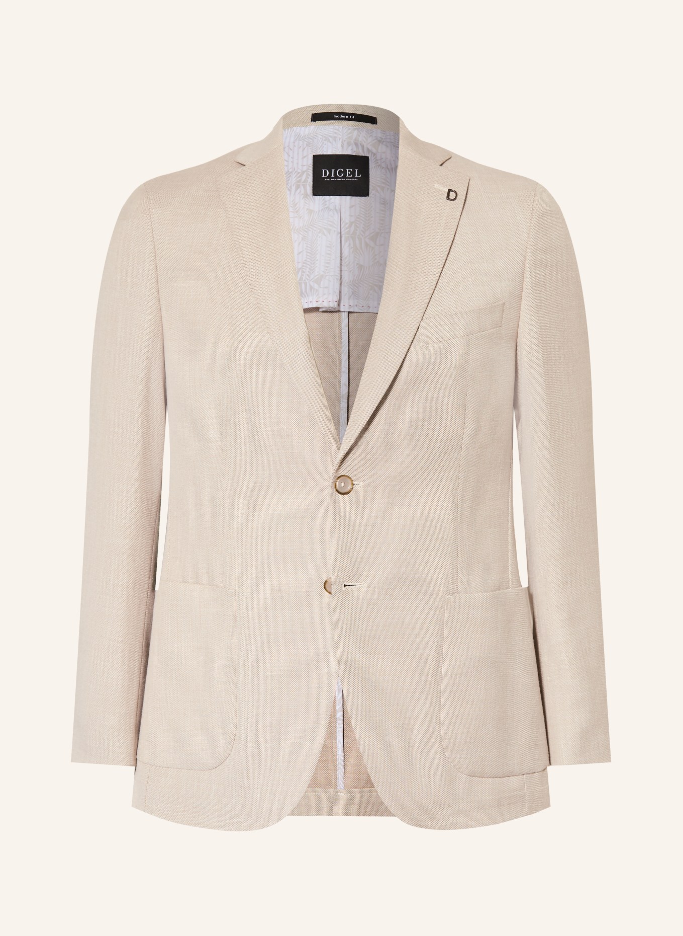 DIGEL Pakjasje EDWARD Modern Fit: 74 BEIGE