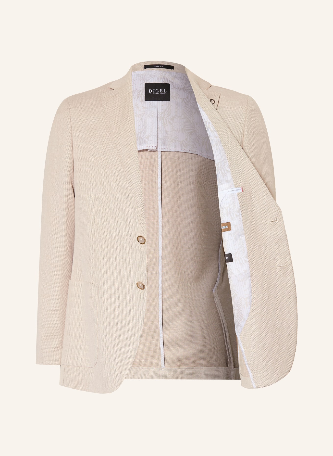 DIGEL Pakjasje EDWARD Modern Fit: 74 BEIGE