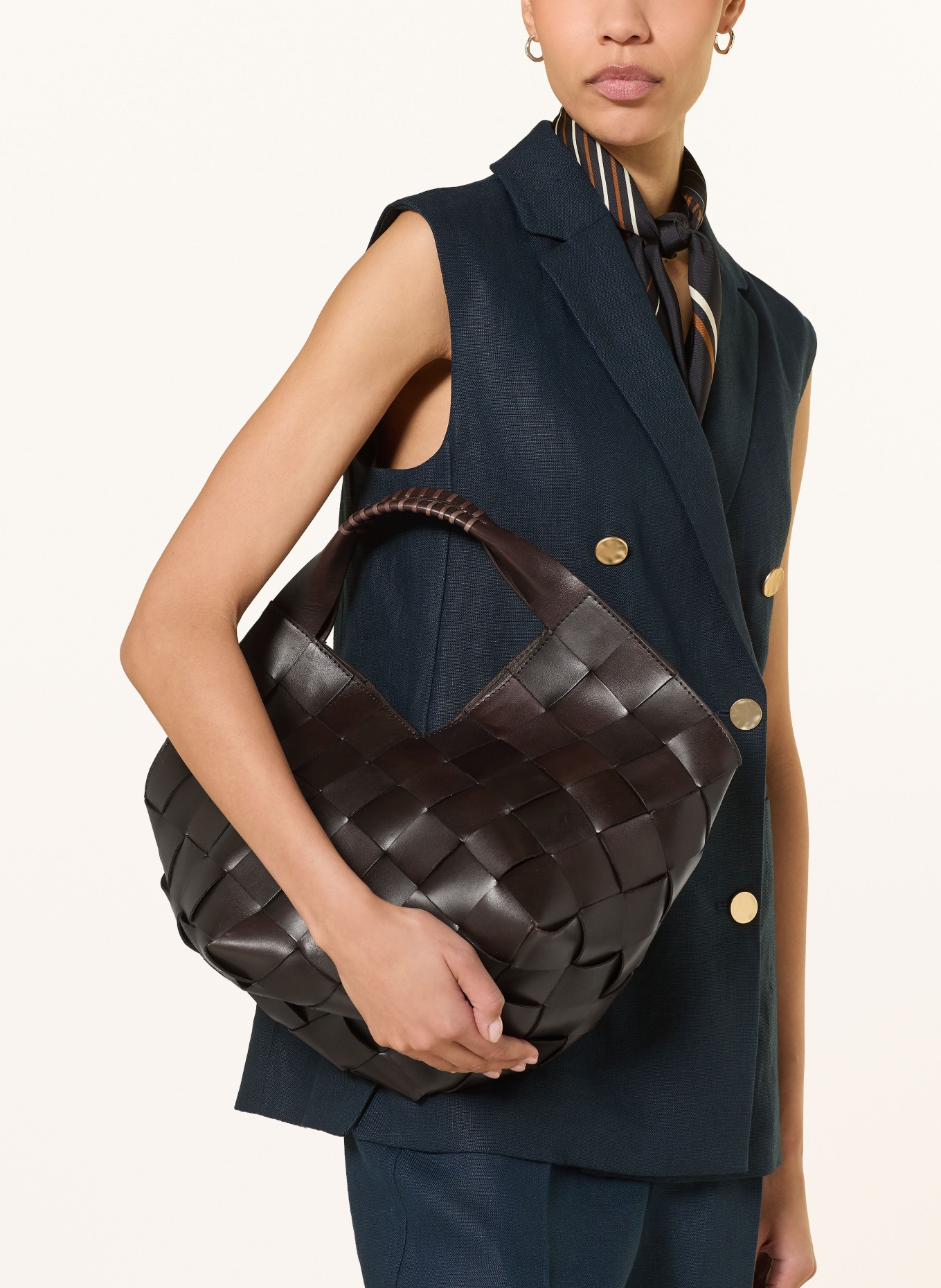 DRAGON DIFFUSION handbag: DARK BROWN