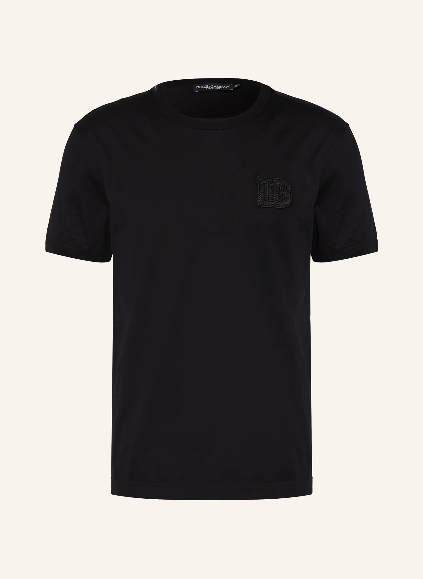 DOLCE & GABBANA T-shirt: ZWART