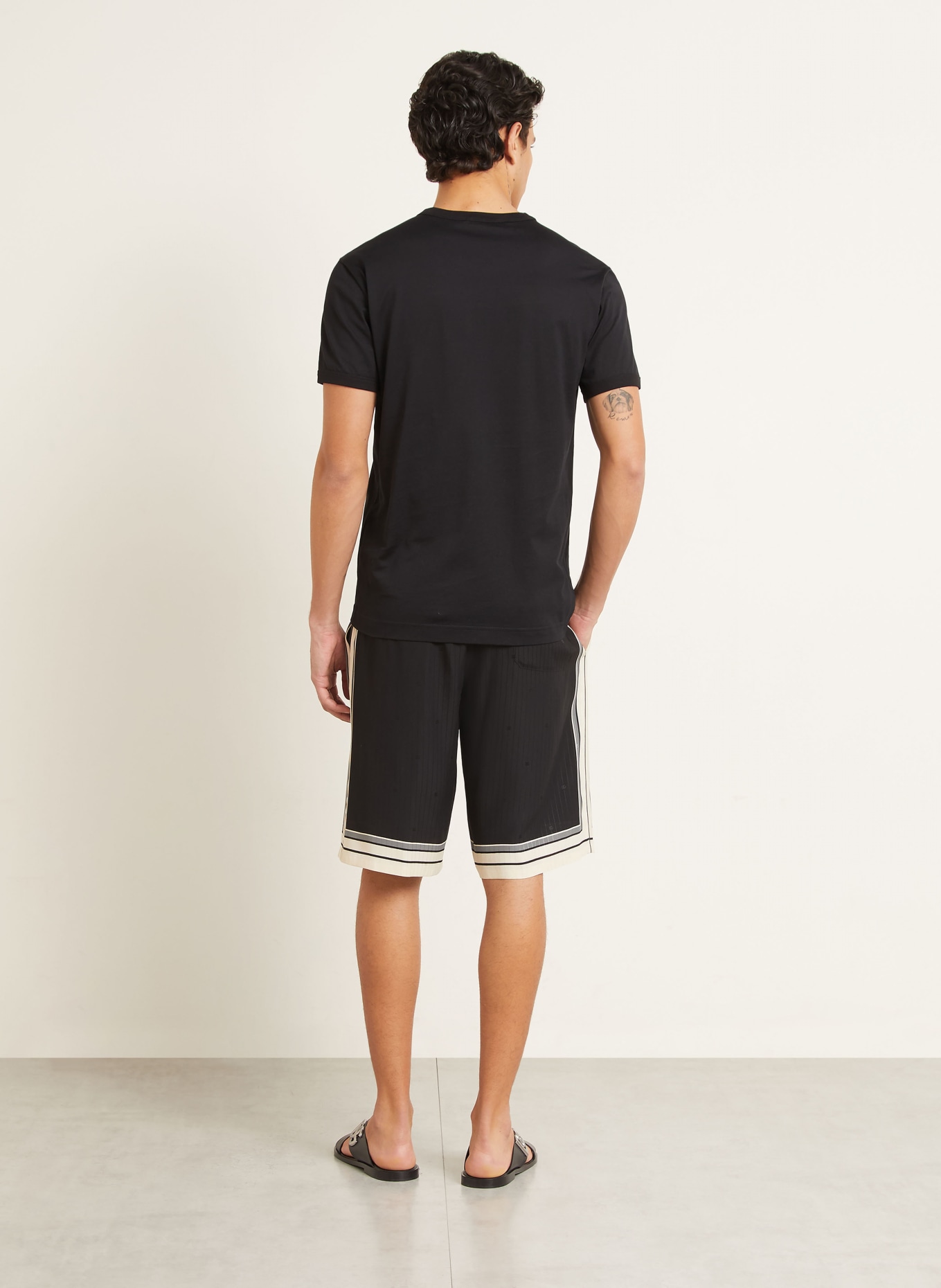 DOLCE & GABBANA T-shirt: ZWART