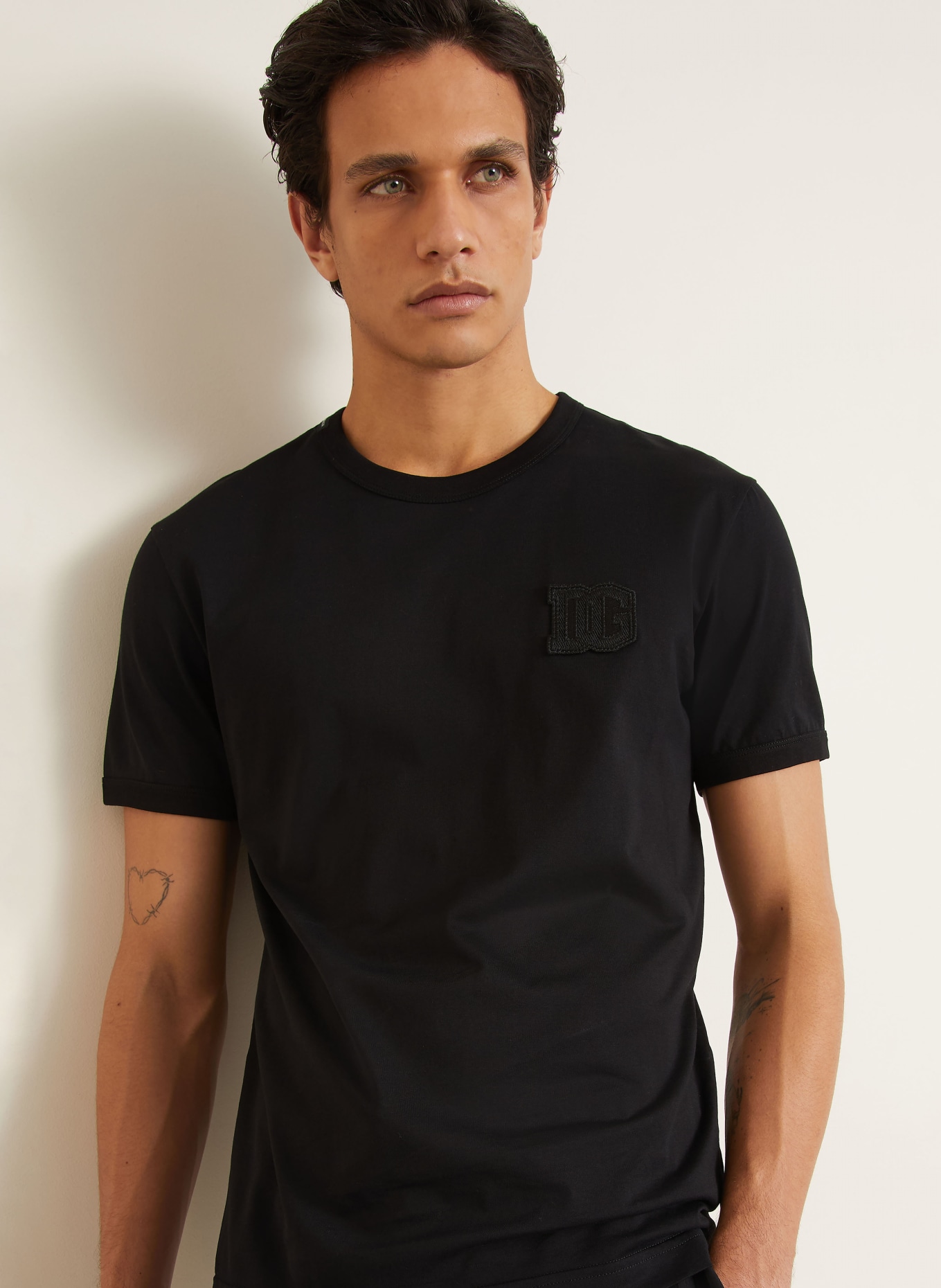 DOLCE & GABBANA T-shirt: ZWART