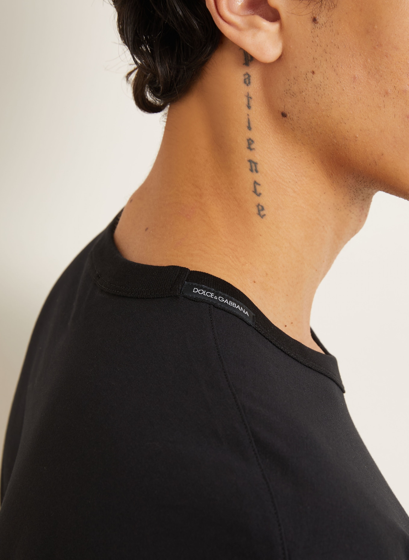 DOLCE & GABBANA T-shirt: ZWART