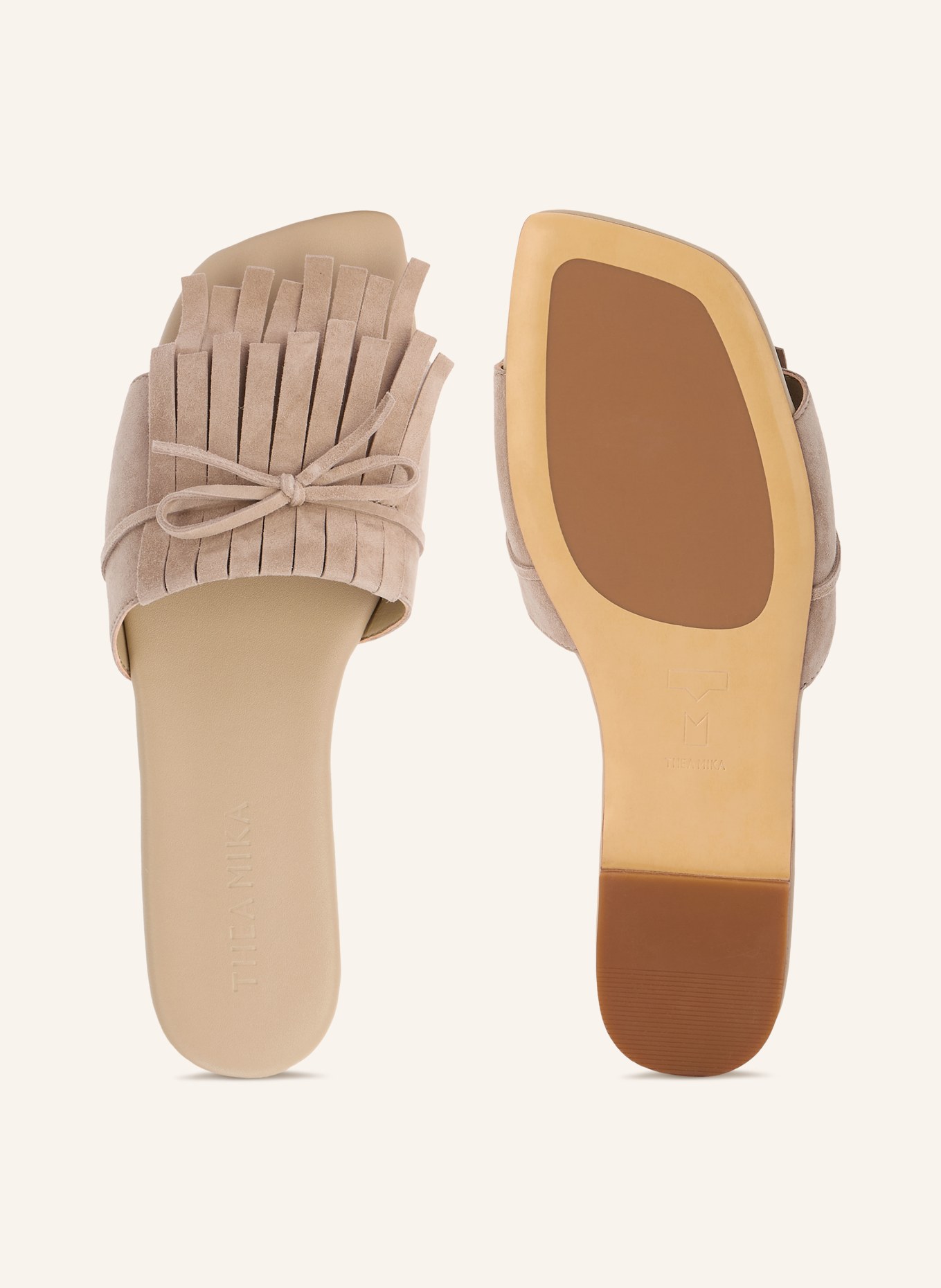 THEA MIKA Pantoletten SONG: TAUPE