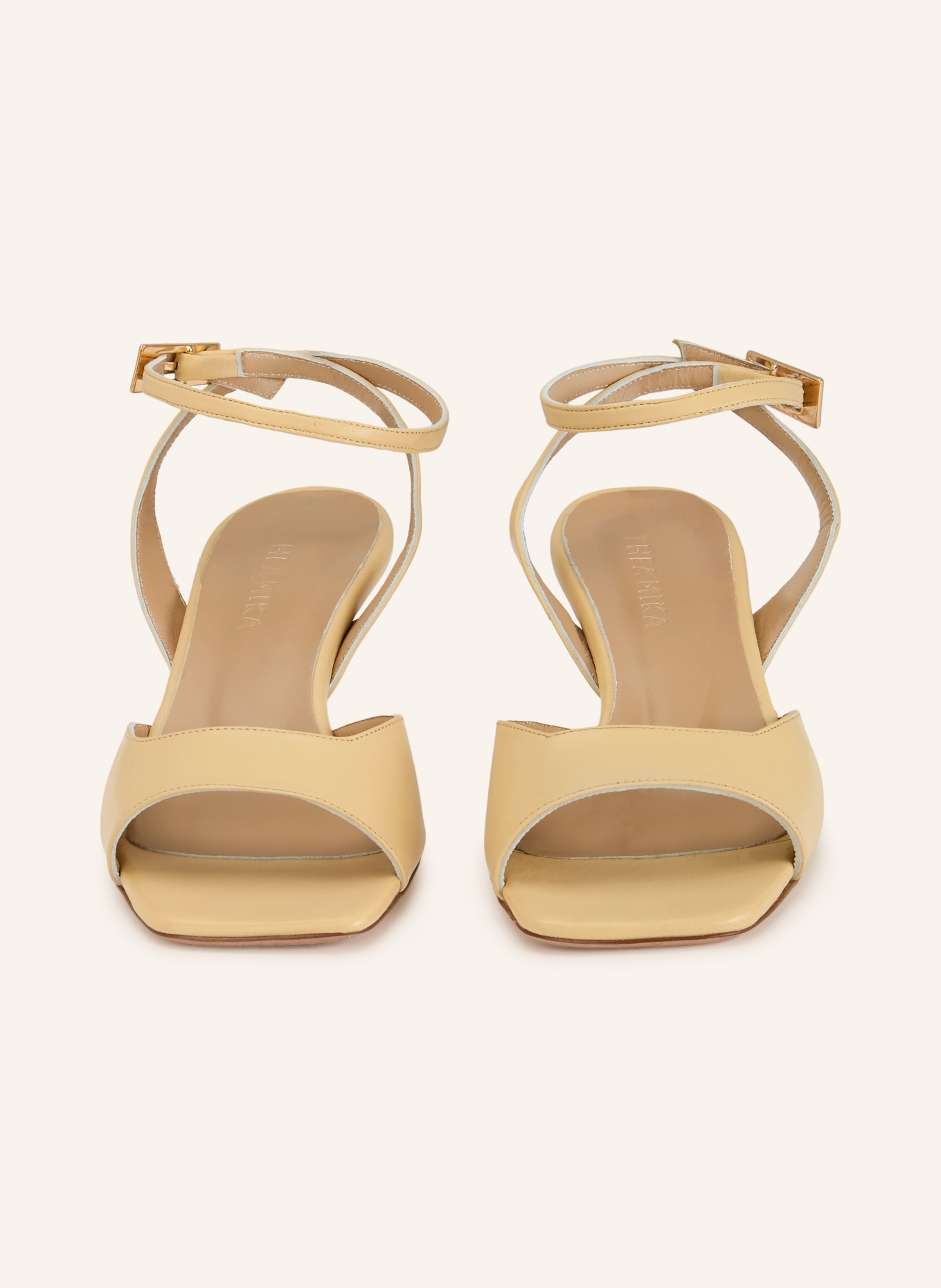 THEA MIKA Sandaletten GALAXXX: HELLBRAUN