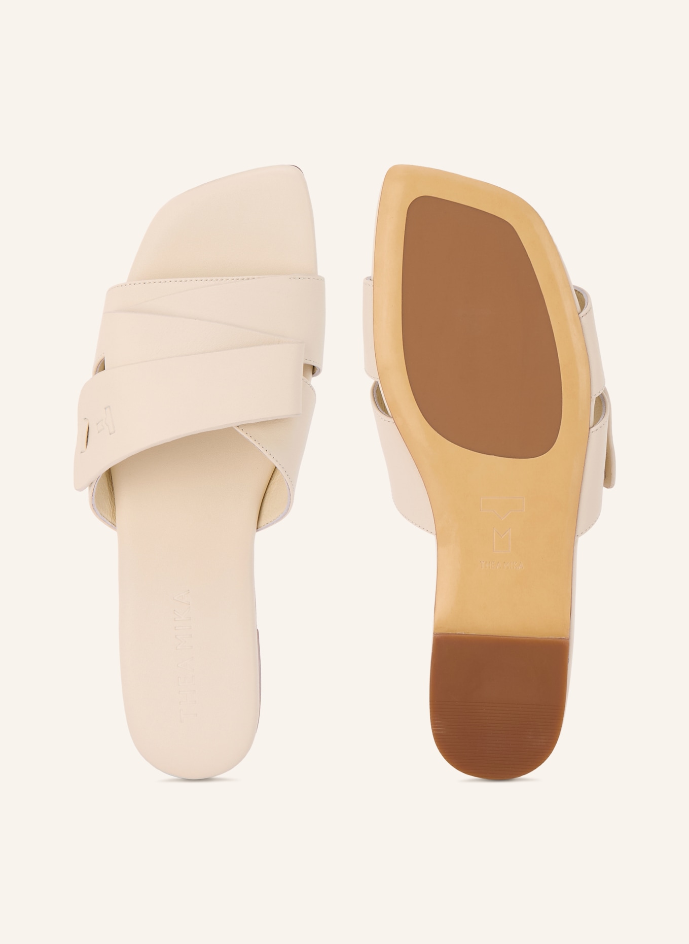 THEA MIKA Slippers SAMIRA: CRÈME