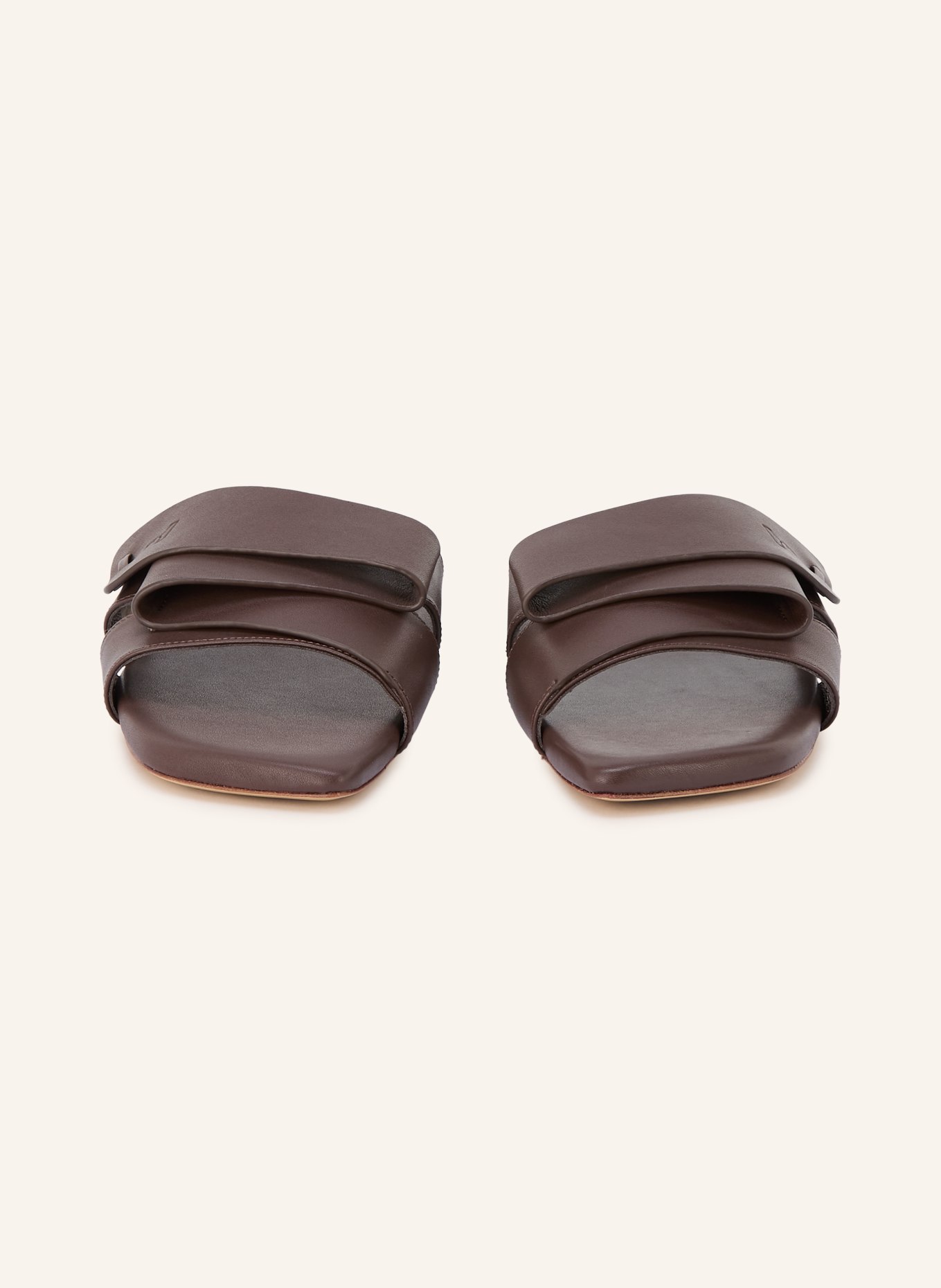 THEA MIKA Slippers SAMIRA: MARRON FONCÉ