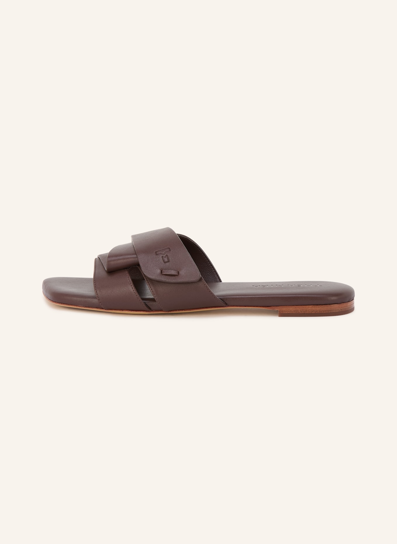 THEA MIKA Slippers SAMIRA: MARRON FONCÉ