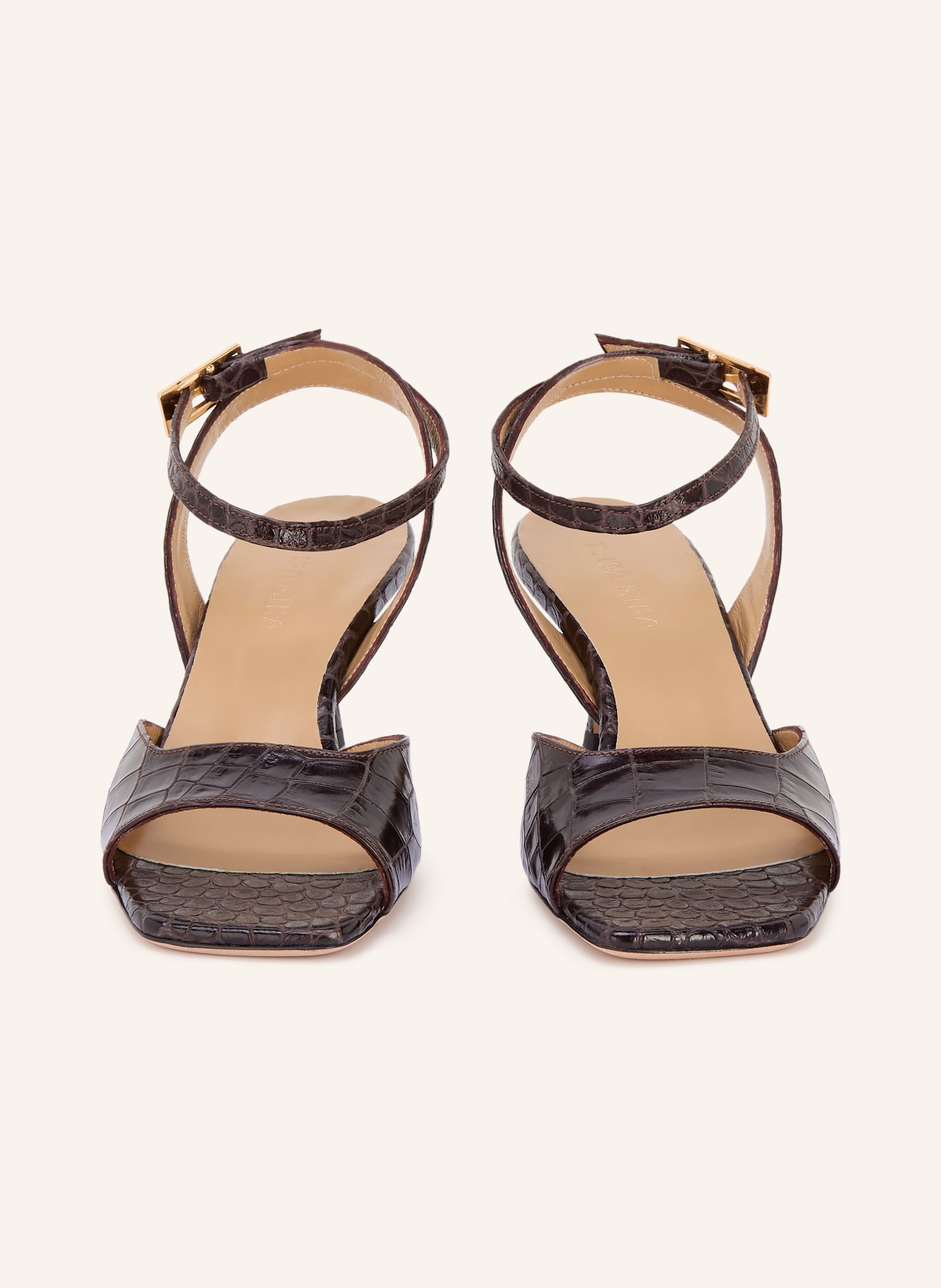 THEA MIKA GALAXXX Ankle Boots: DARK BROWN