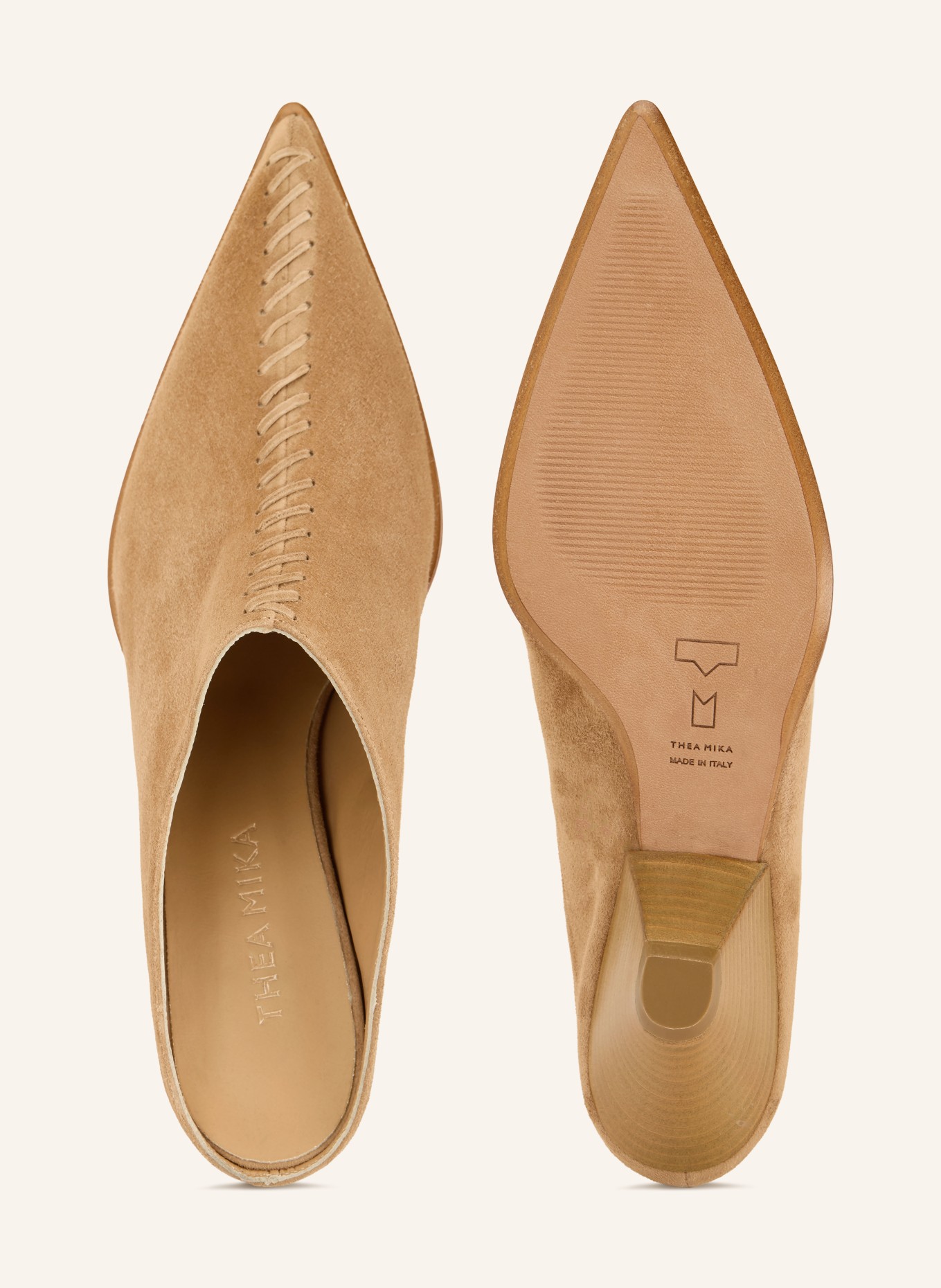 THEA MIKA Mules VERNIAX: CHAMEAU