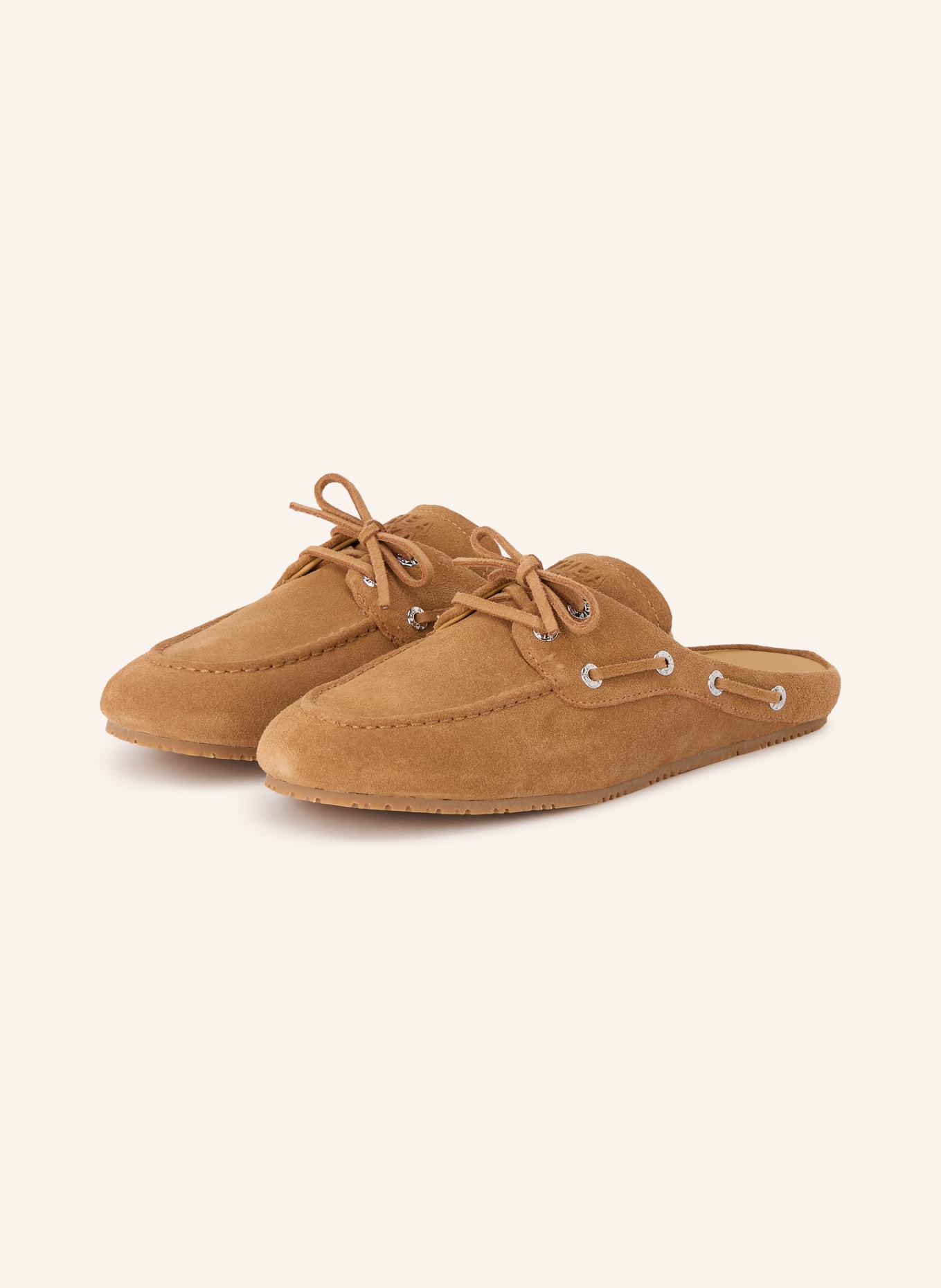THEA MIKA SACHI Mules: CAMEL