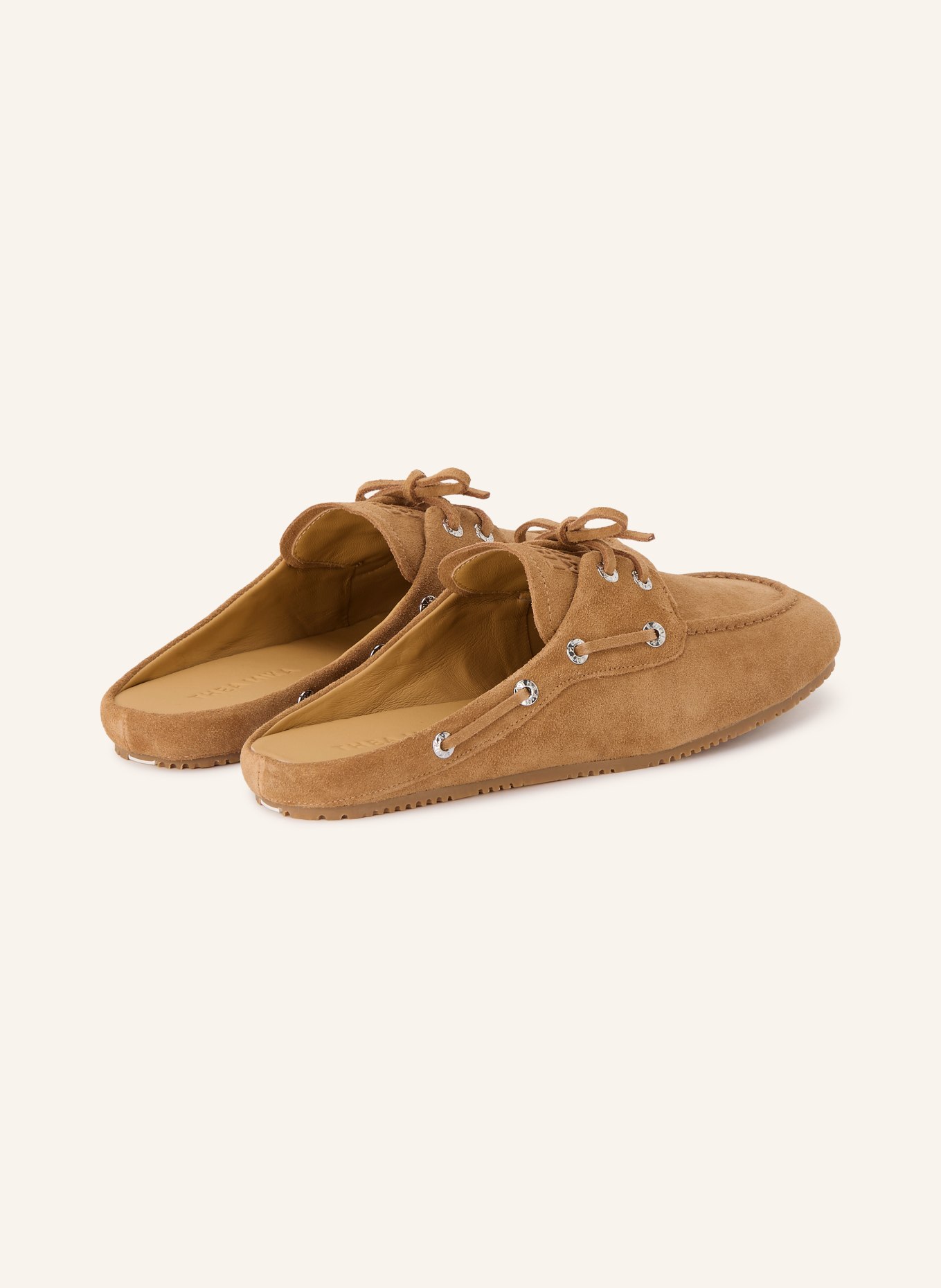 THEA MIKA SACHI Mules: CAMEL