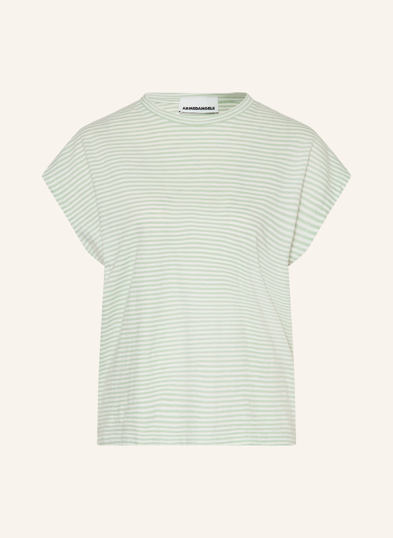 ARMEDANGELS T-shirt: WHITE / MINT