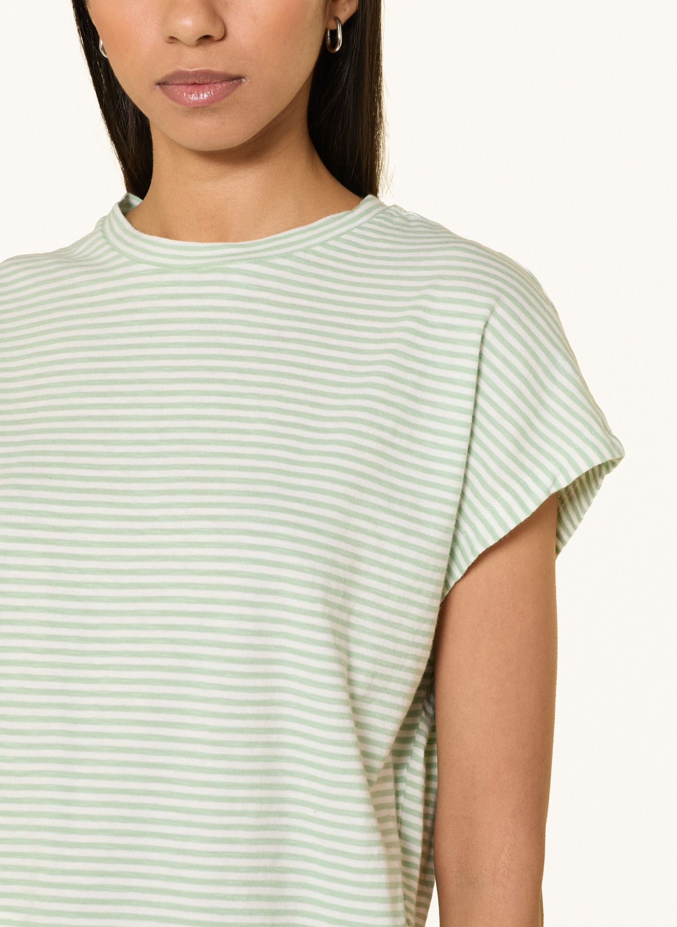 ARMEDANGELS T-shirt: WHITE / MINT