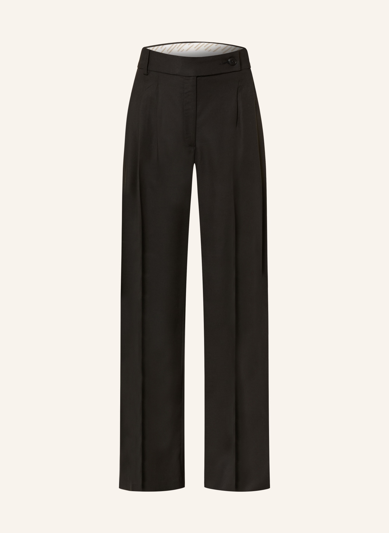 ARMEDANGELS Marlenehose KAAYUA: SCHWARZ