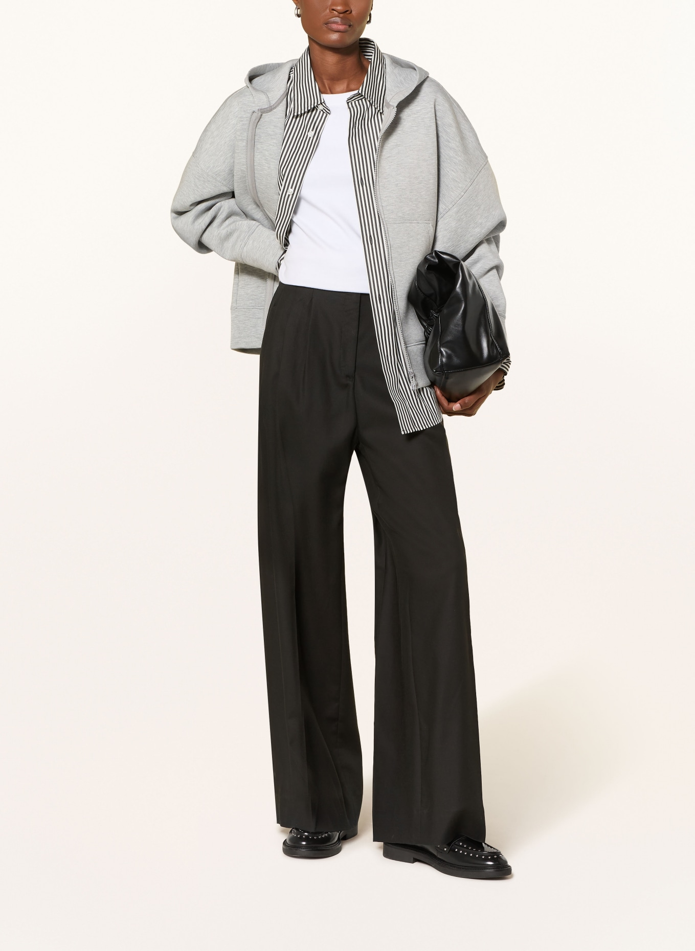 ARMEDANGELS Marlenehose KAAYUA: SCHWARZ