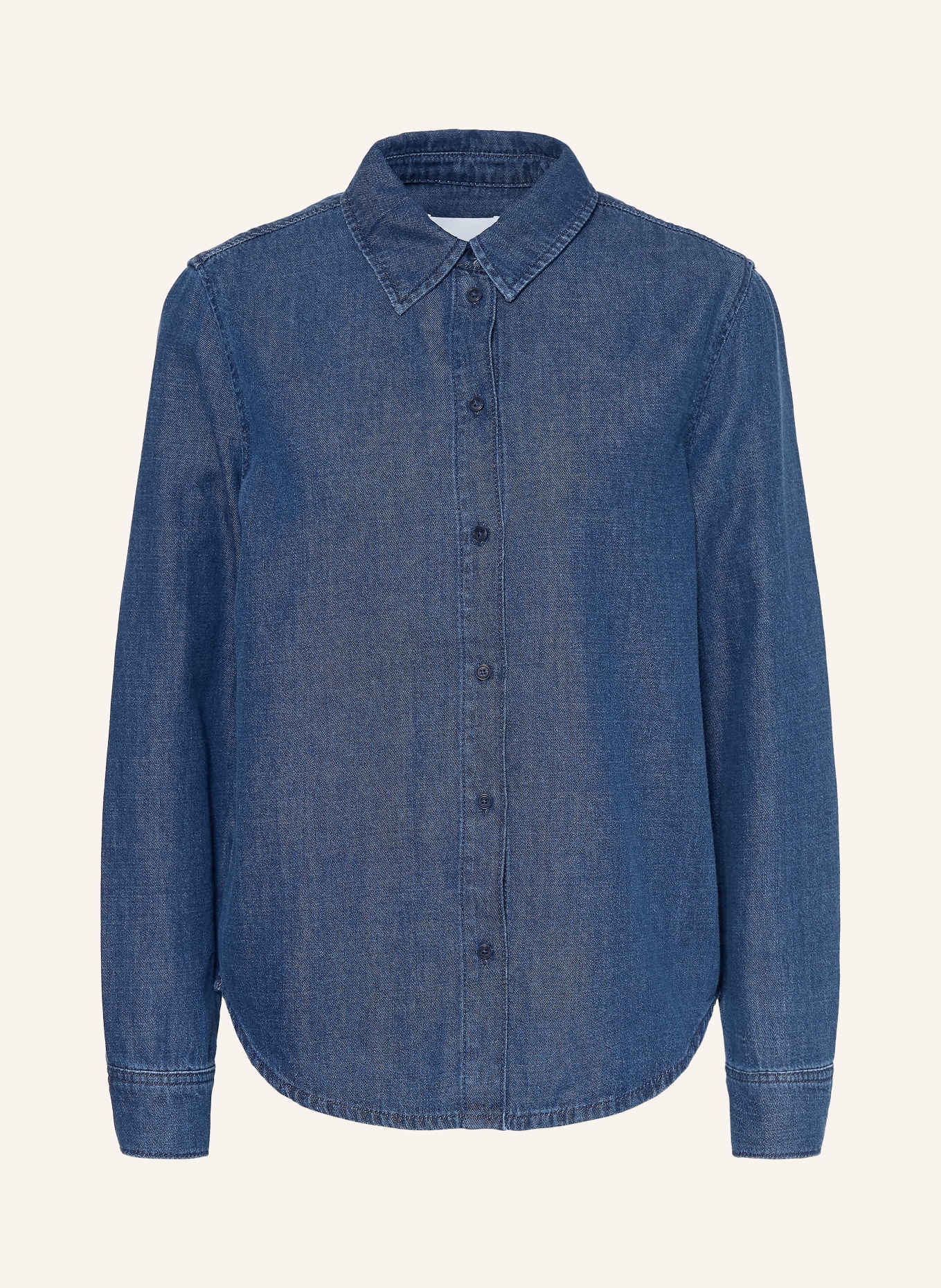 ARMEDANGELS Chemisier en jean AURELAA: BLEU FONCÉ