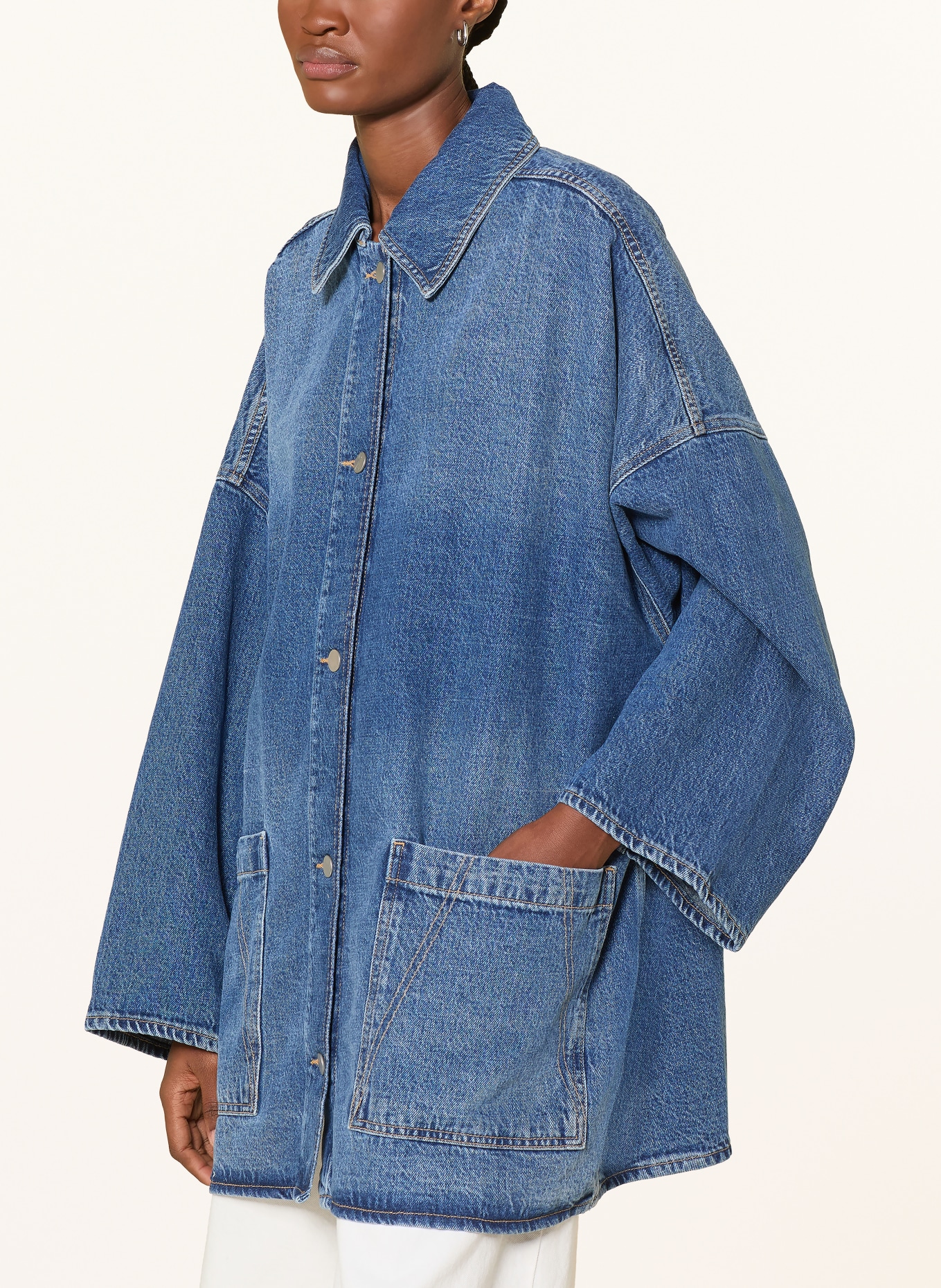 ARMEDANGELS DRAAPY denim jacket: 3494 fade