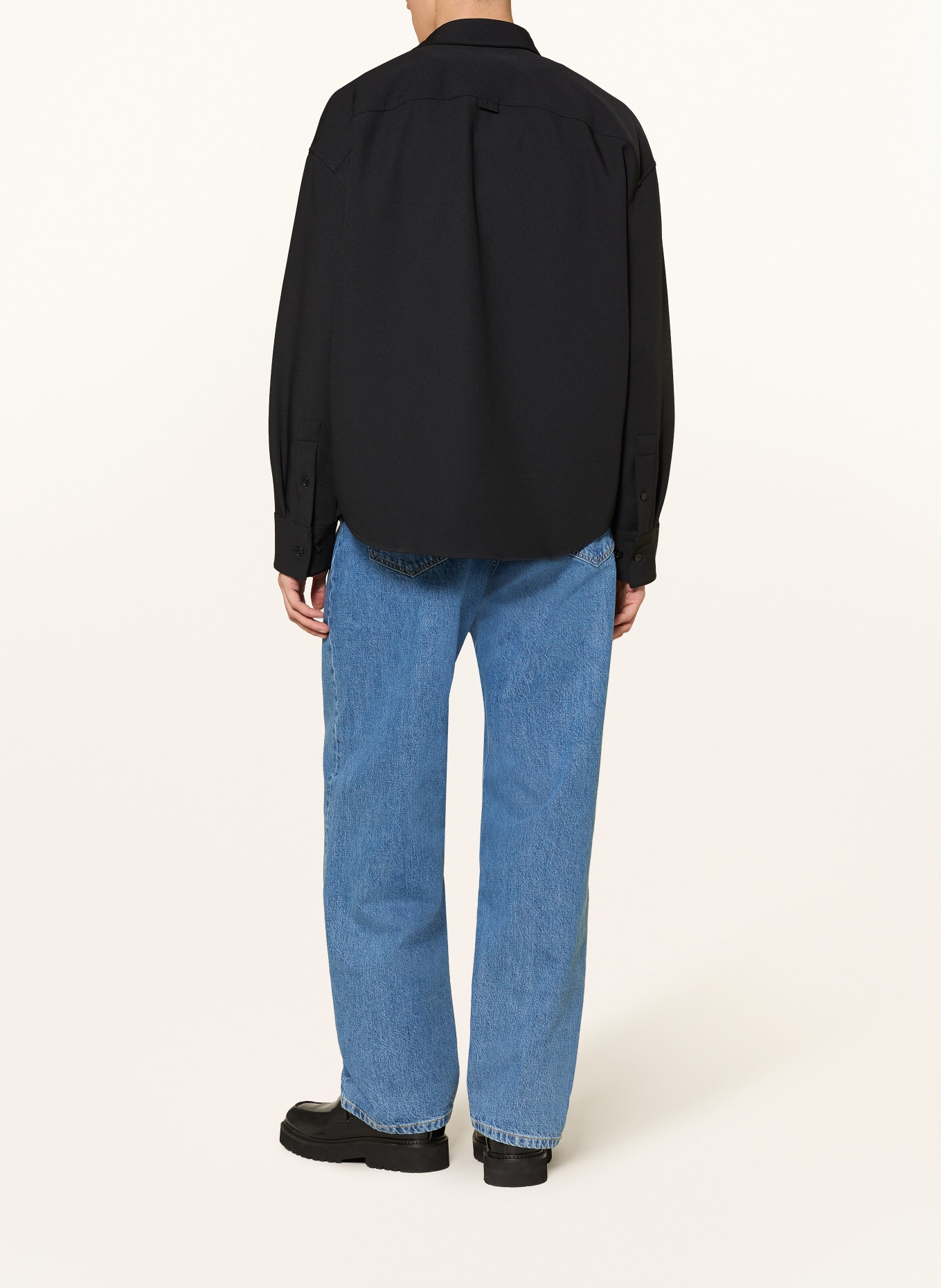 COS Relaxed fit jeans: 009 BLUE