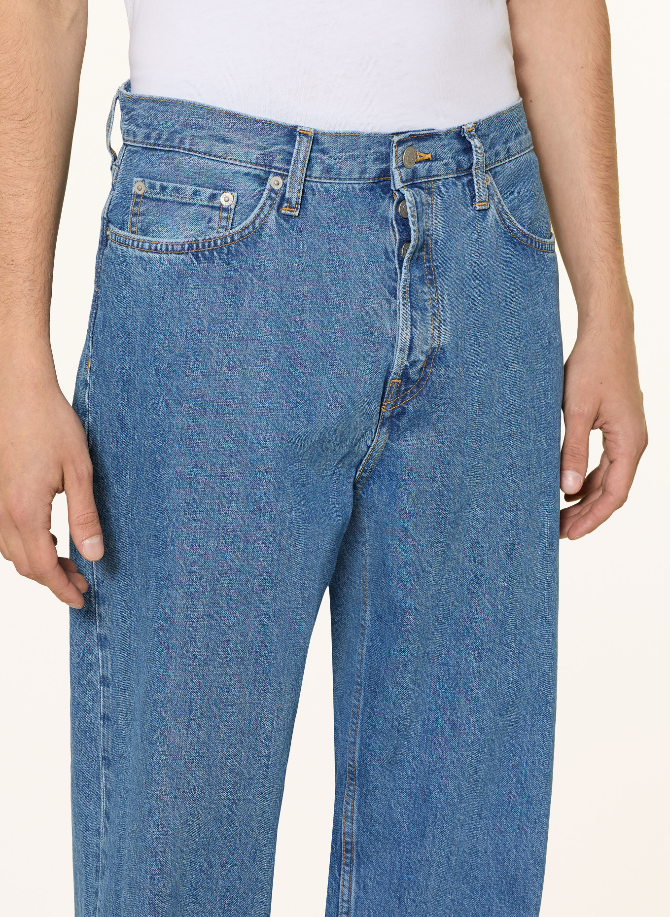 COS Relaxed fit jeans: 009 BLUE