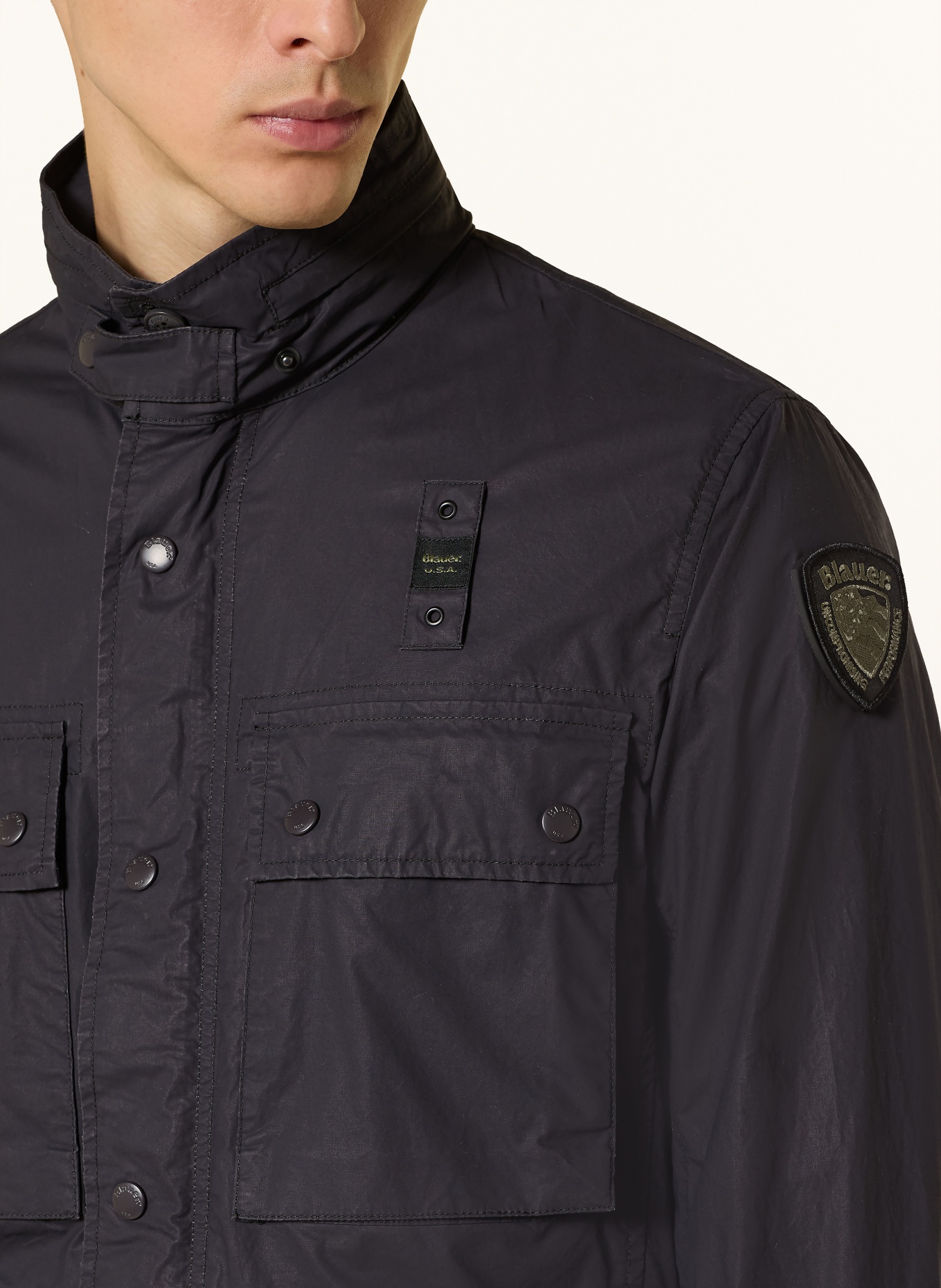 Blauer Veste de terrain LEMAN: BLEU FONCÉ