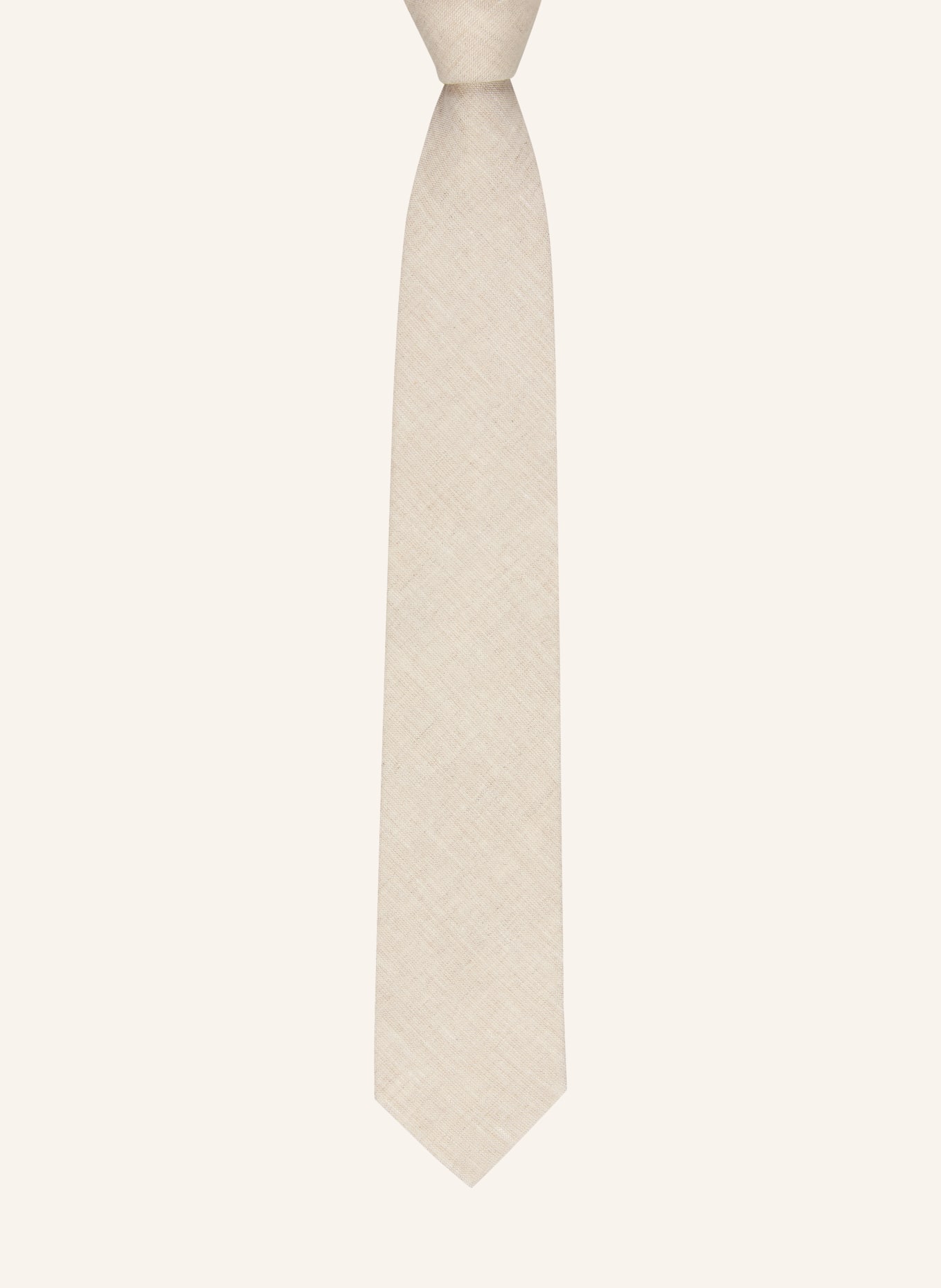 Blick ALBERT Linen Tie: LIGHT GRAY