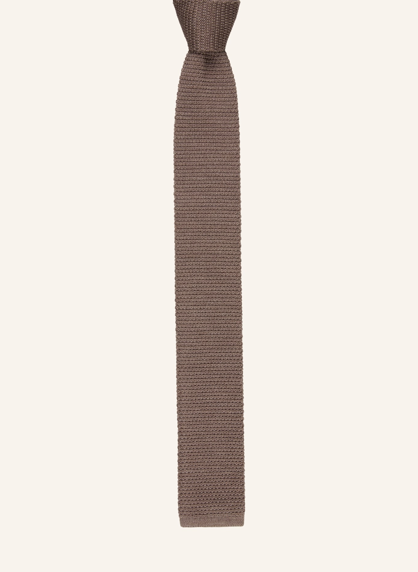 Blick HANSEAT Knitted Tie: TAUPE