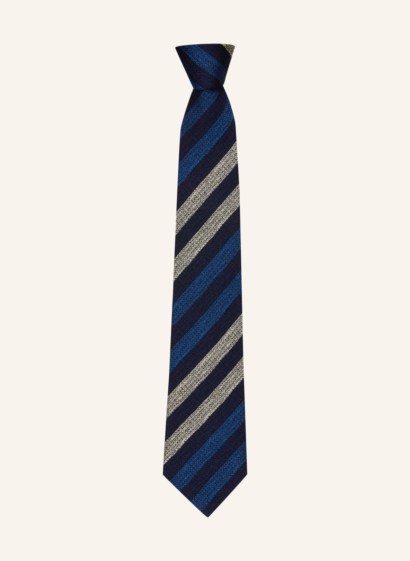 Blick EIGHTY Tie: DARK BLUE / CREAM / BLUE
