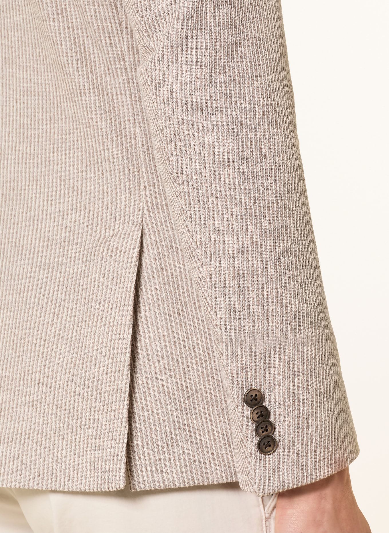 ROY ROBSON Sakko Slim Fit: CREME / TAUPE
