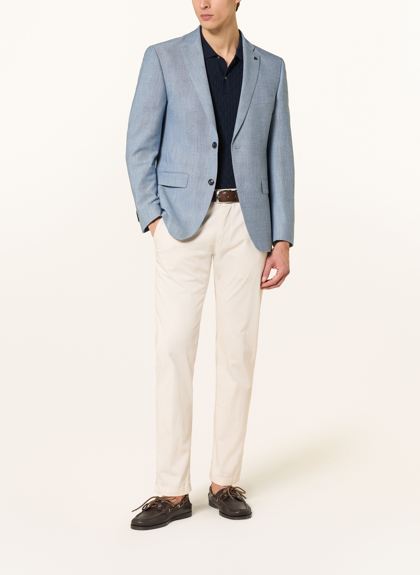 ROY ROBSON Regular fit jacket: LIGHT BLUE