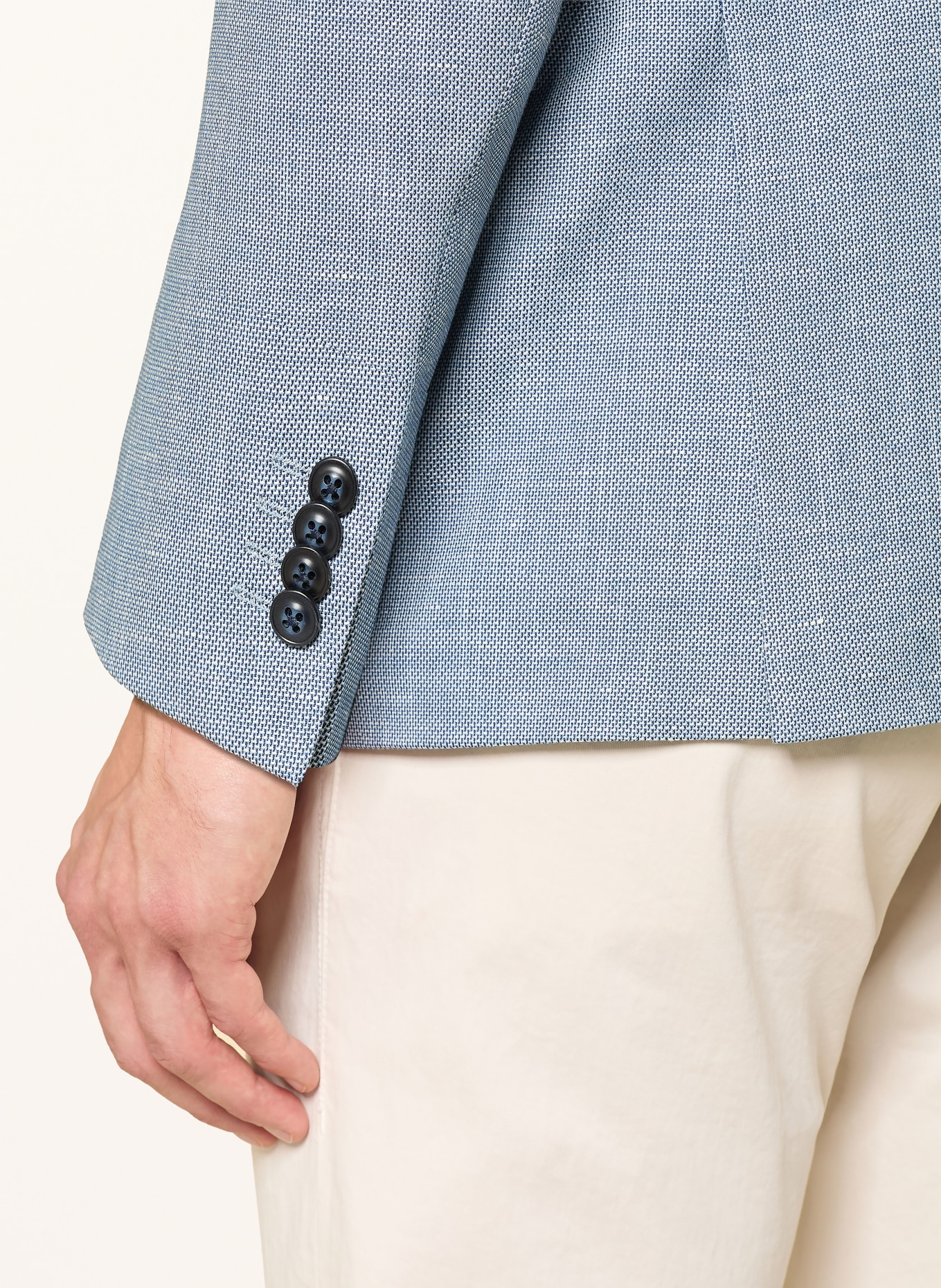 ROY ROBSON Regular fit jacket: LIGHT BLUE