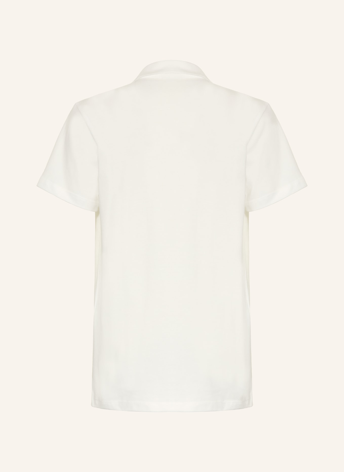 VERSACE Polo piqué: BLANC