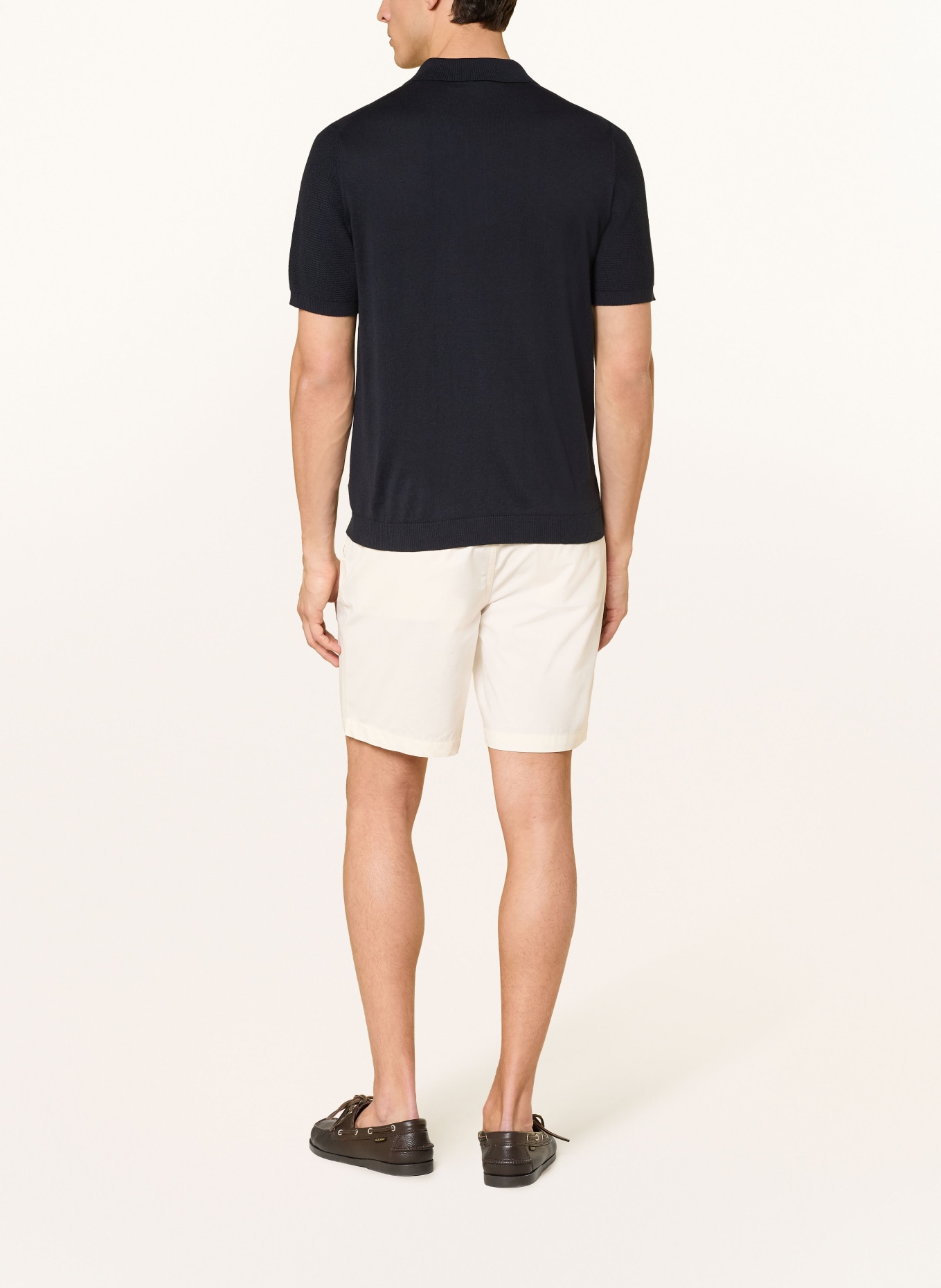 CINQUE Strick-Poloshirt CIFLAV: DUNKELBLAU