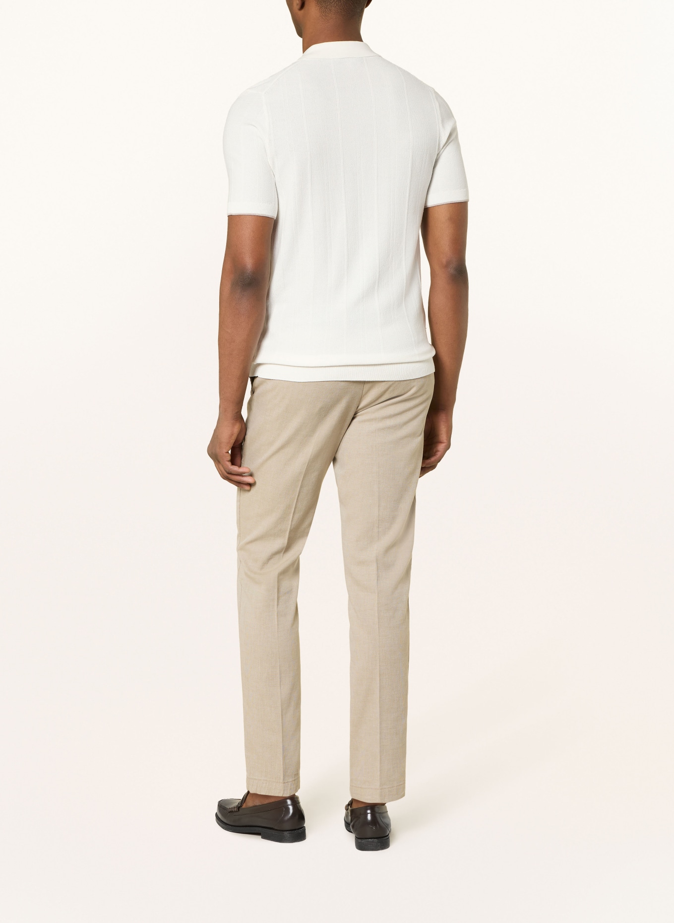 CINQUE Polo en maille CIGIO: BLANC