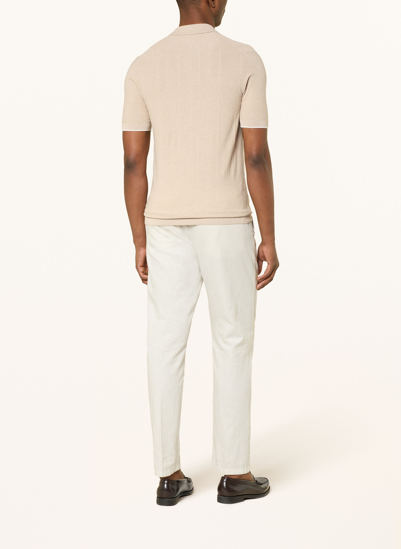 CINQUE Polo en maille CIGIO: BEIGE