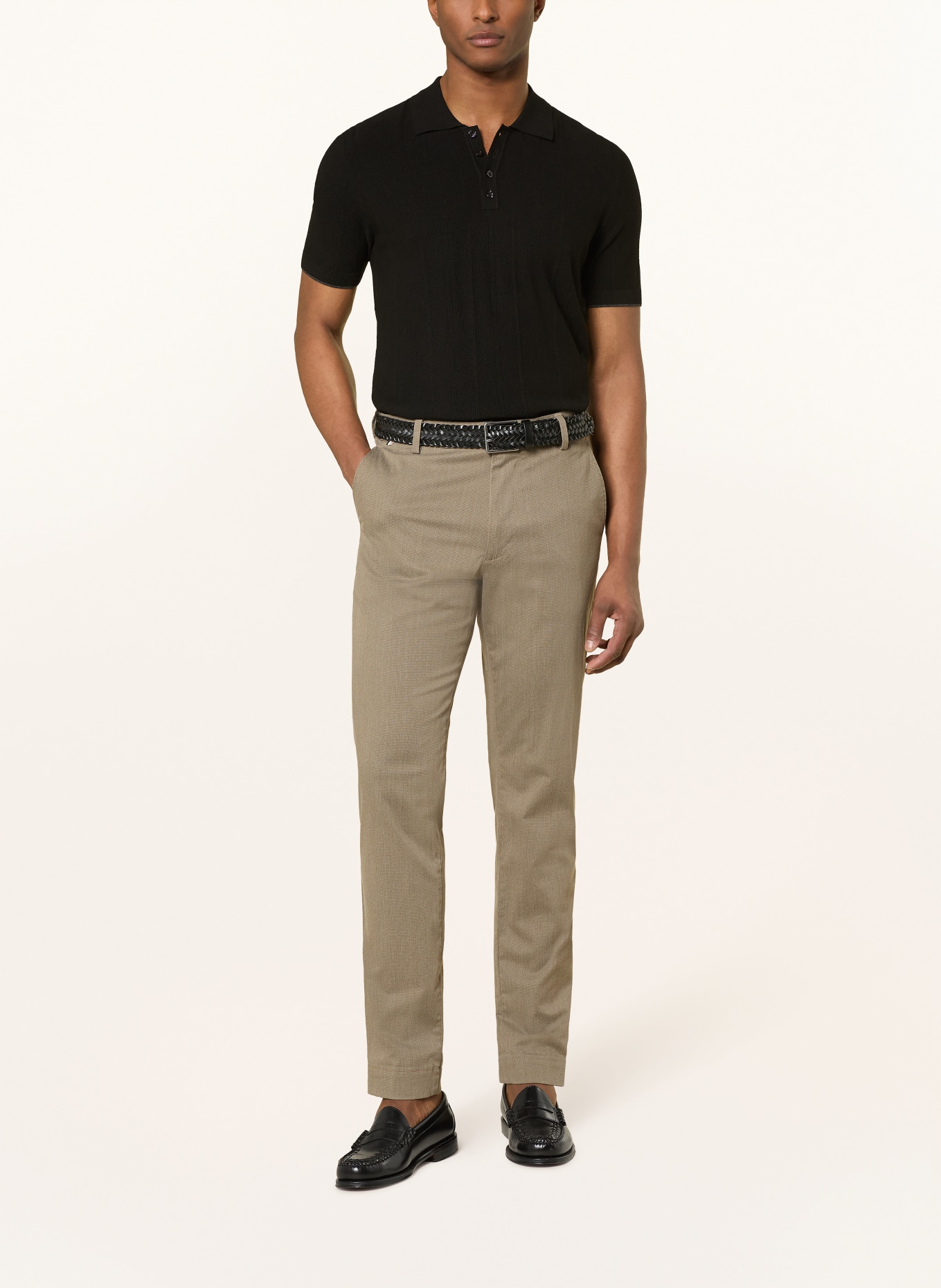 CINQUE Polo en maille CIGIO: NOIR