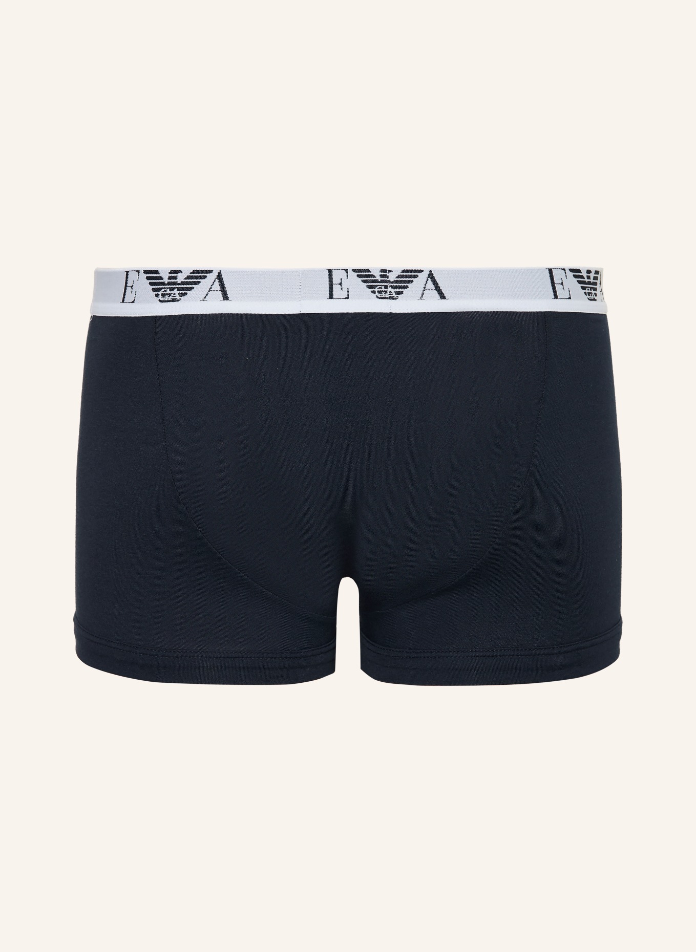EMPORIO ARMANI 3-pack boxer shorts: WHITE / DARK BLUE / BLACK