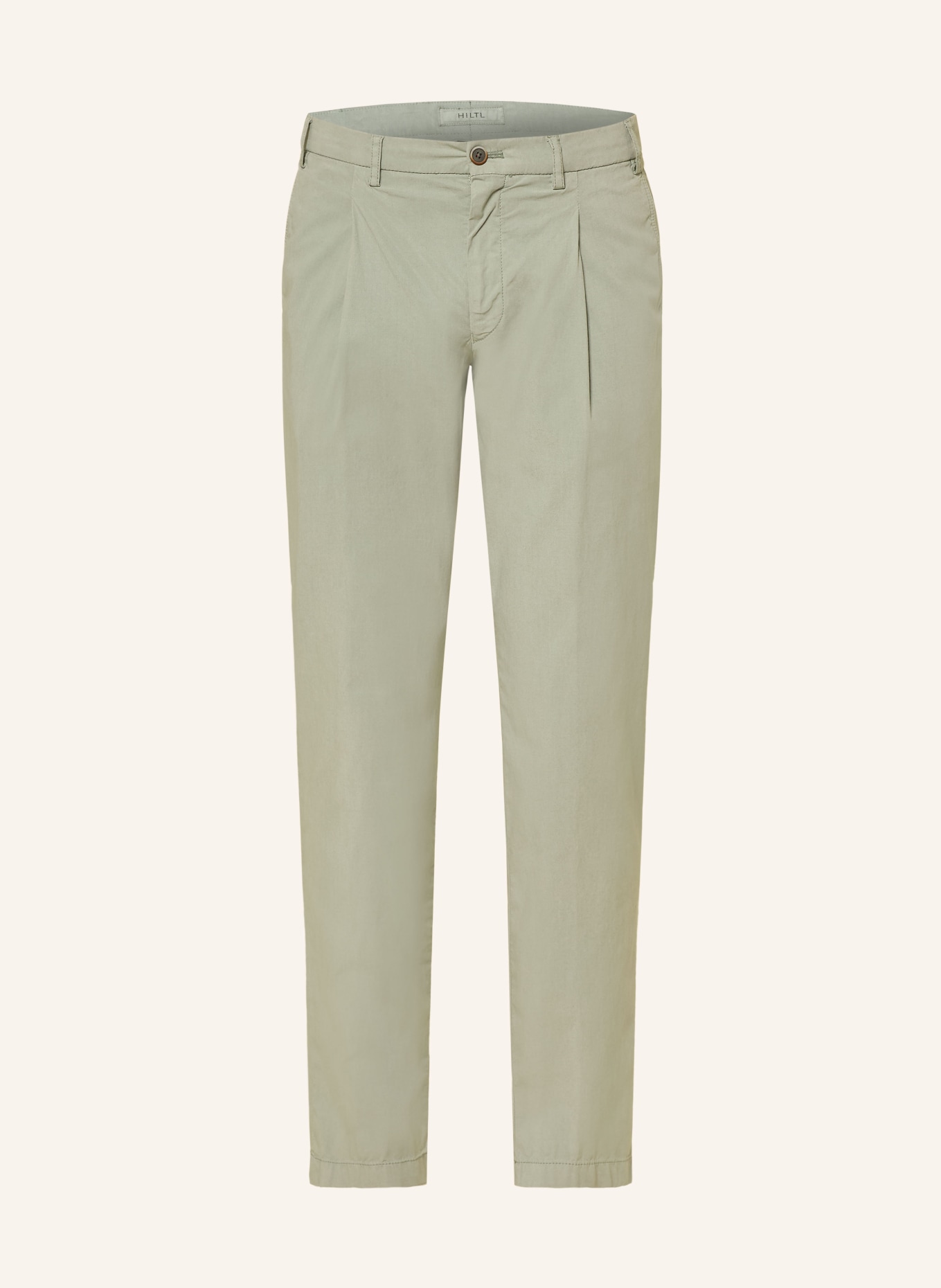 HILTL Chino Slim Fit: HELLGRÜN
